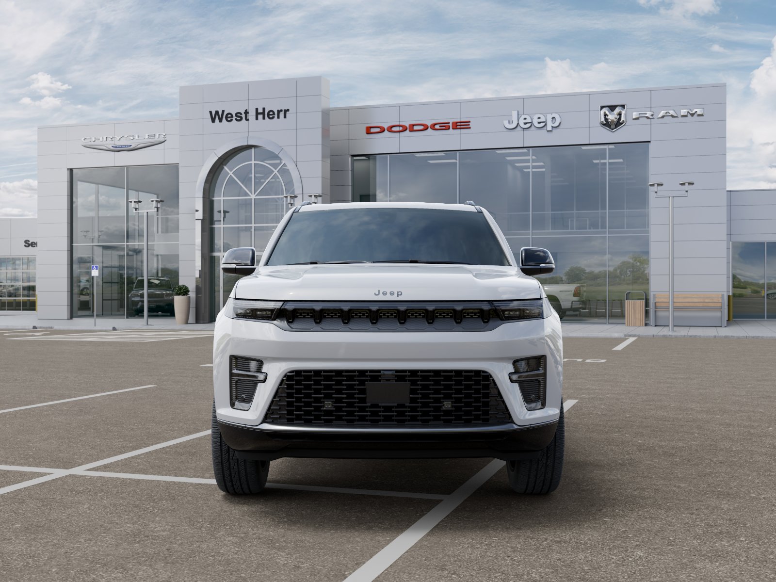 New 2026 Bright White Clear-Coat Exteri Jeep GRAND WAGONEER LIMITED ALTITUD image 6