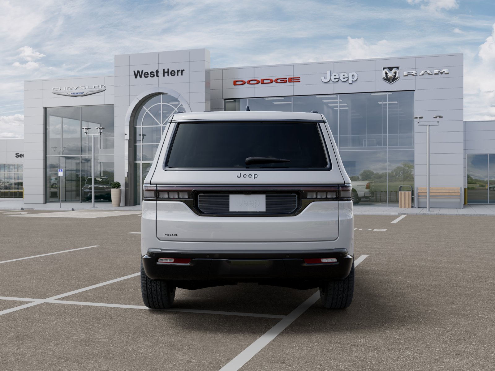 New 2026 Bright White Clear-Coat Exteri Jeep GRAND WAGONEER LIMITED ALTITUD image 7