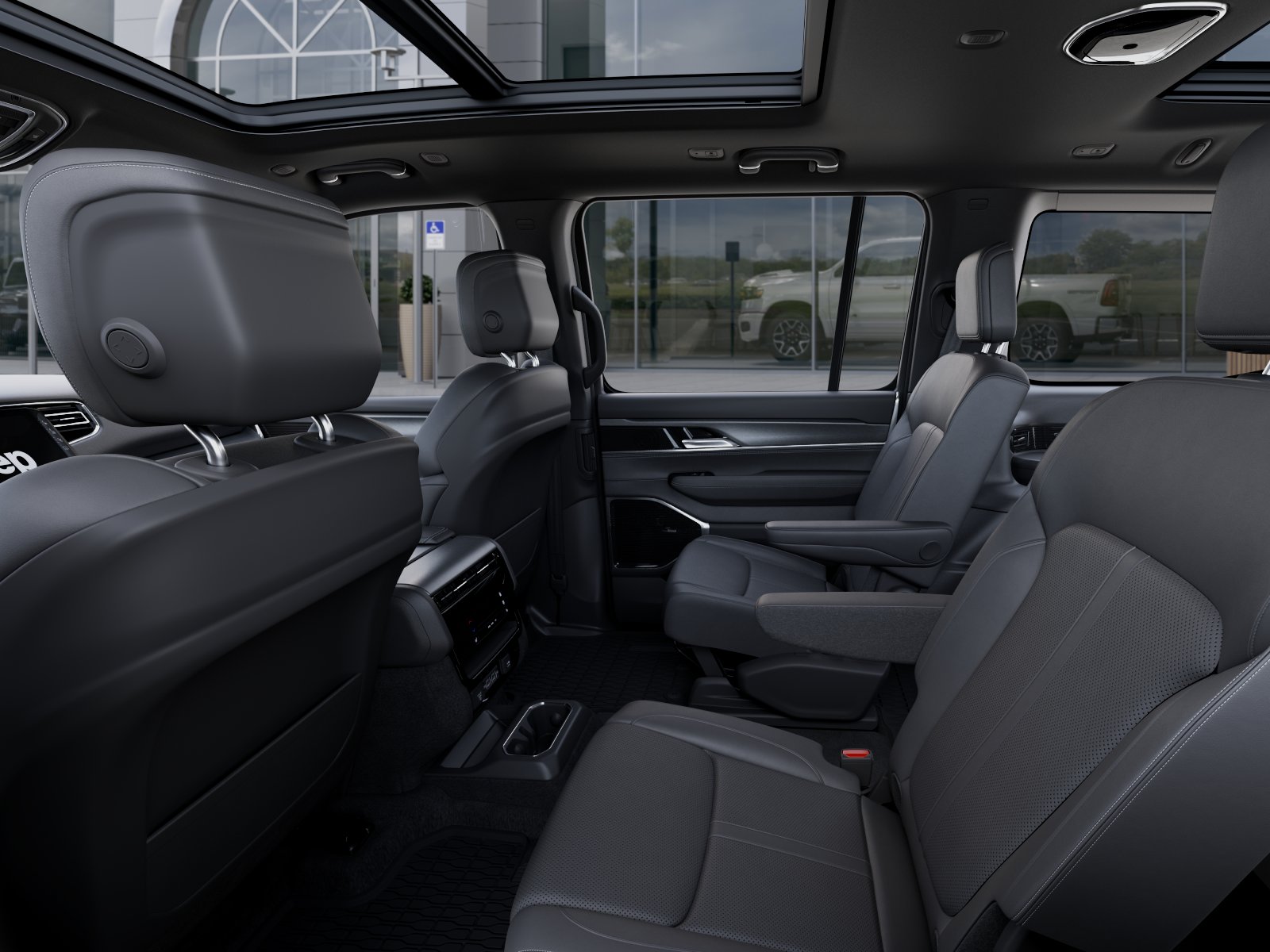 New 2026 Bright White Clear-Coat Exteri Jeep GRAND WAGONEER LIMITED ALTITUD image 23