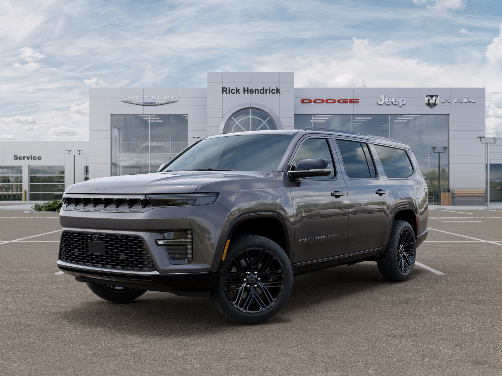 New 2026 Baltic-Gray Metallic Clear-Coat Exterior Paint Jeep Limited Reserve image 23