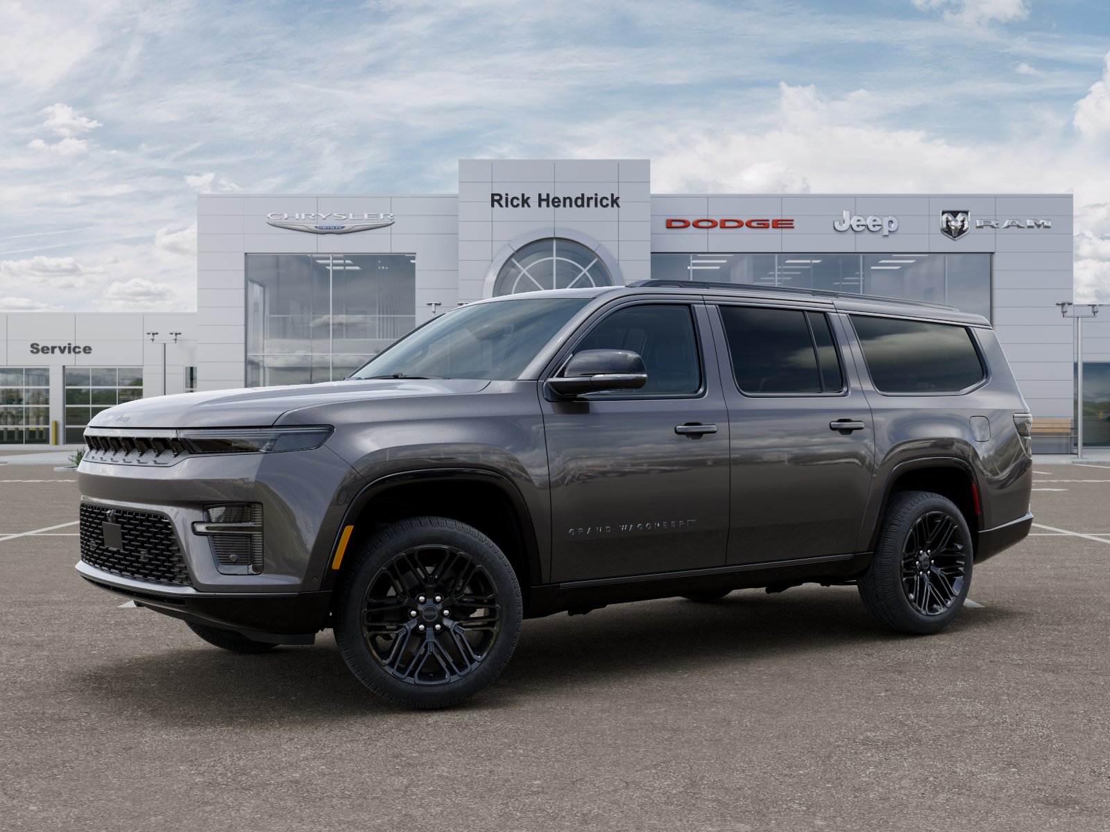 New 2026 Baltic-Gray Metallic Clear-Coat Exterior Paint Jeep Limited Reserve image 24
