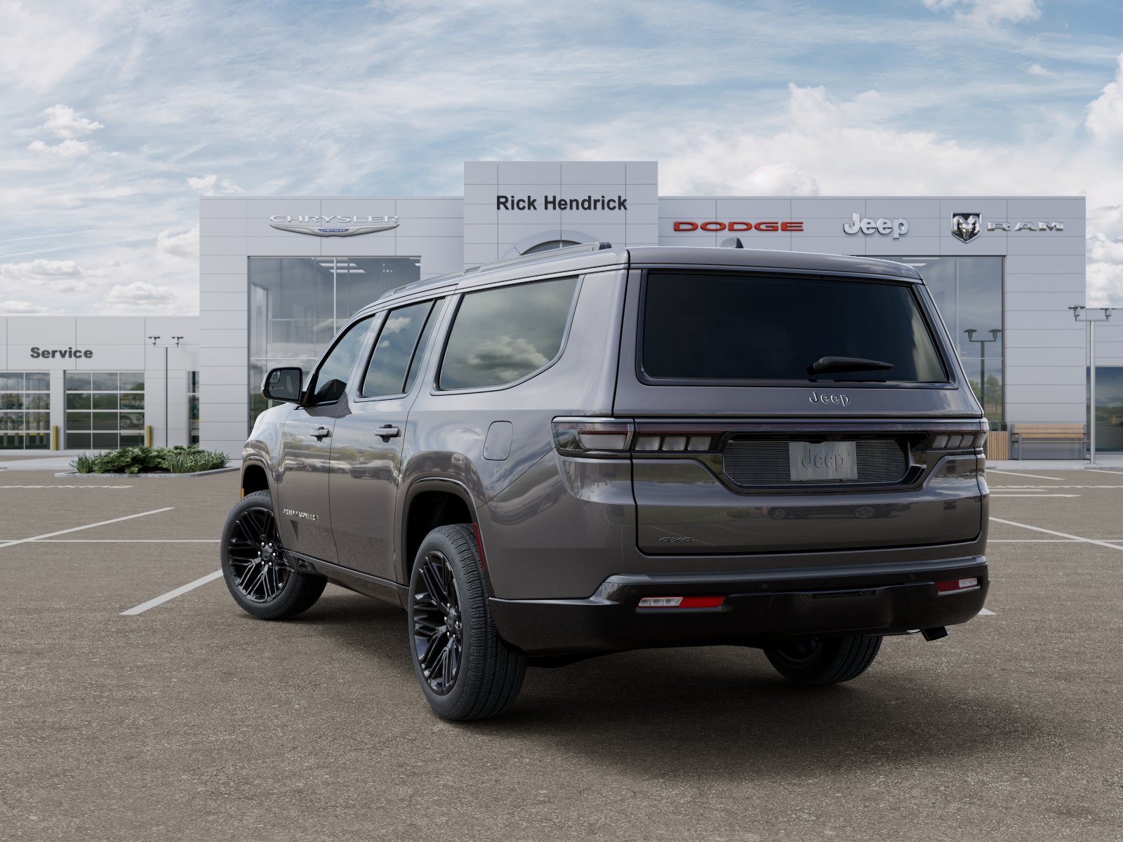 New 2026 Baltic-Gray Metallic Clear-Coat Exterior Paint Jeep Limited Reserve image 25