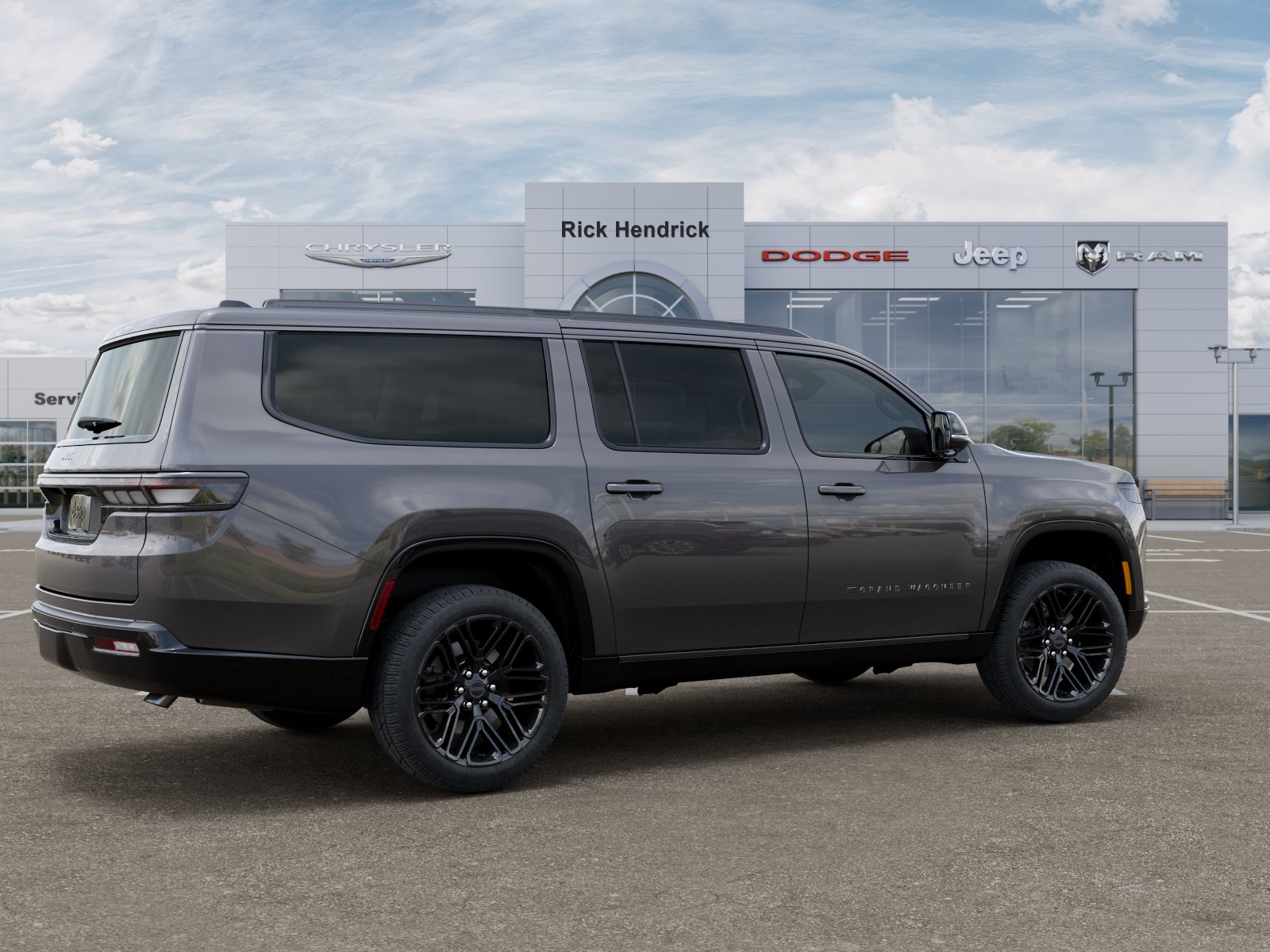 New 2026 Baltic-Gray Metallic Clear-Coat Exterior Paint Jeep Limited Reserve image 26