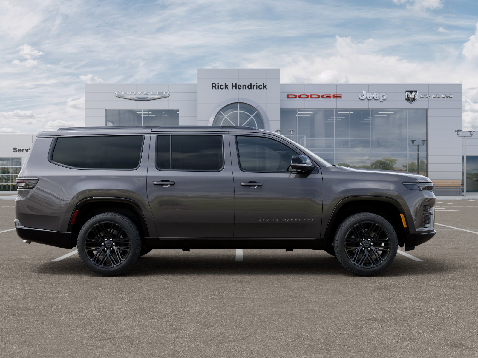 New 2026 Baltic-Gray Metallic Clear-Coat Exterior Paint Jeep Limited Reserve image 43