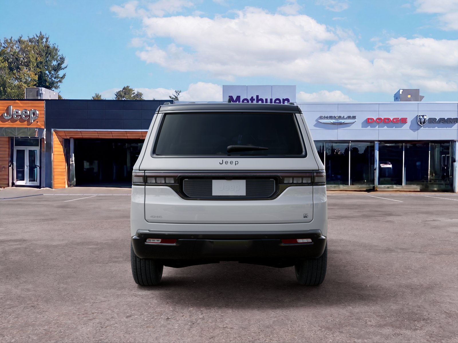 New 2026 Bright White Clear-Coat Exterior Paint Jeep 85th Anniversary image 33