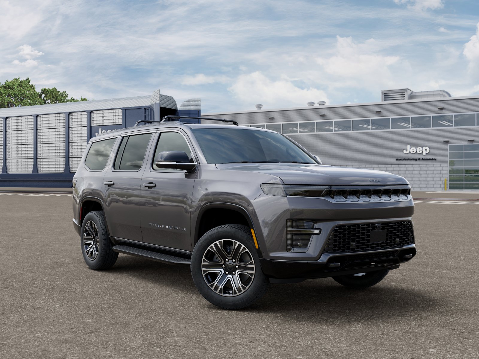 New 2026 Baltic-Gray Metallic Clear-Coat Exterior Paint Jeep  image 3