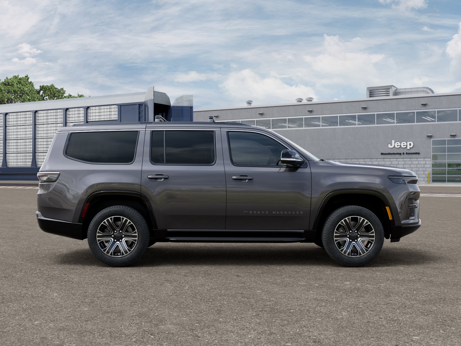 New 2026 Baltic-Gray Metallic Clear-Coat Exterior Paint Jeep  image 12