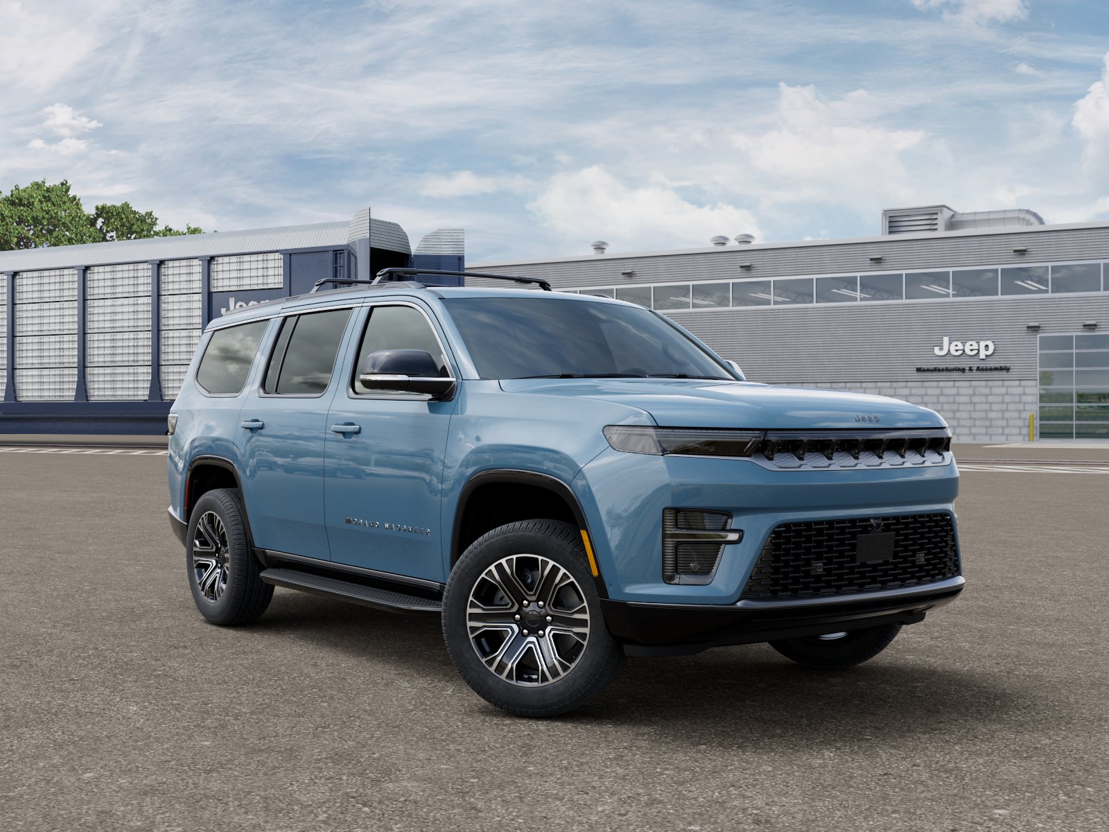 New 2026 Steel Blue Exterior Paint Jeep Grand Wagoneer image 3