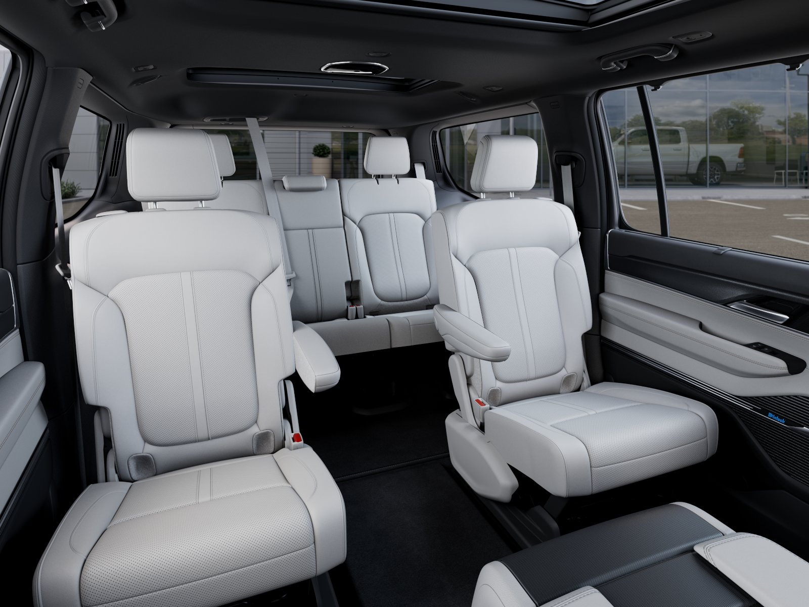 New 2026 Bright White Clear-Coat Exterior Paint Jeep Summit Obsidian image 52