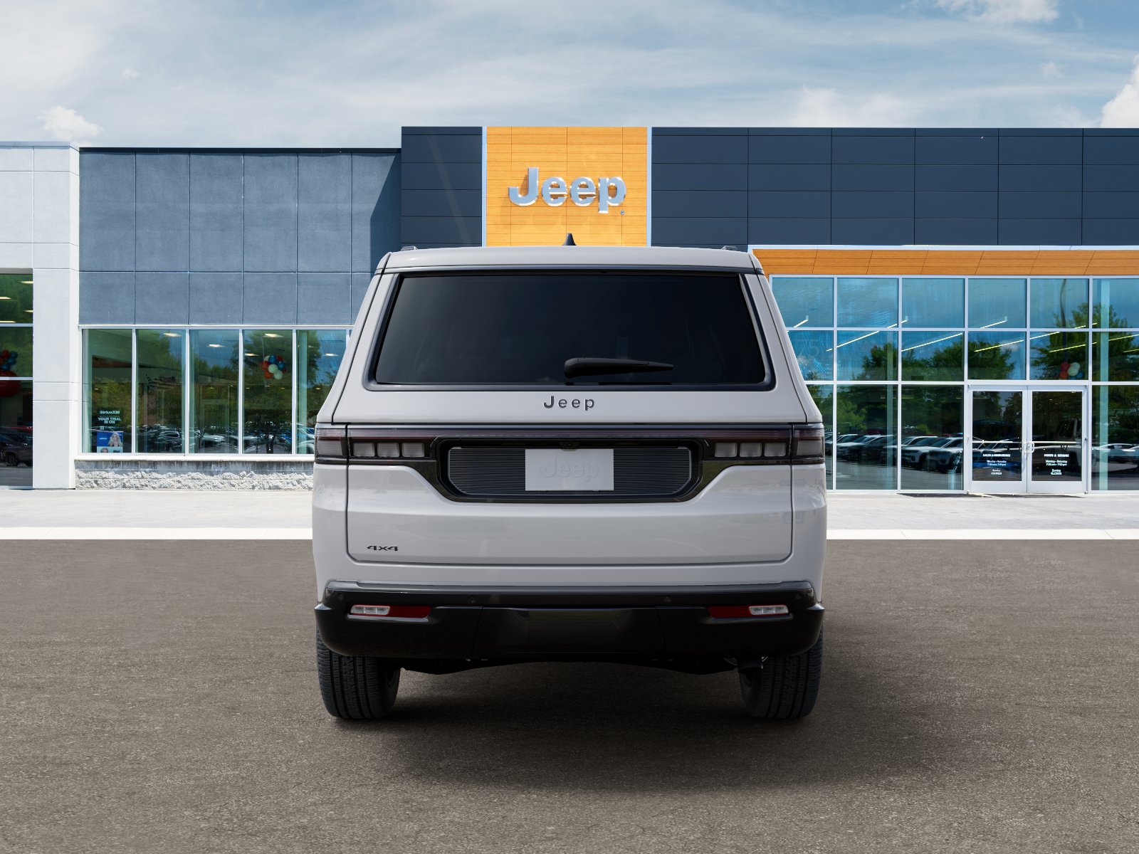 New 2026 Bright White Clear-Coat Exterior Paint Jeep Limited Altitude image 33