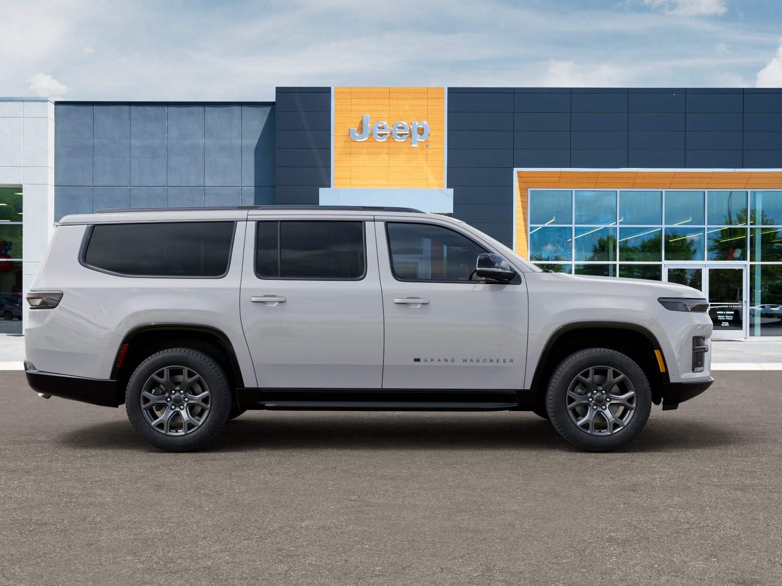 New 2026 Bright White Clear-Coat Exterior Paint Jeep Limited Altitude image 47