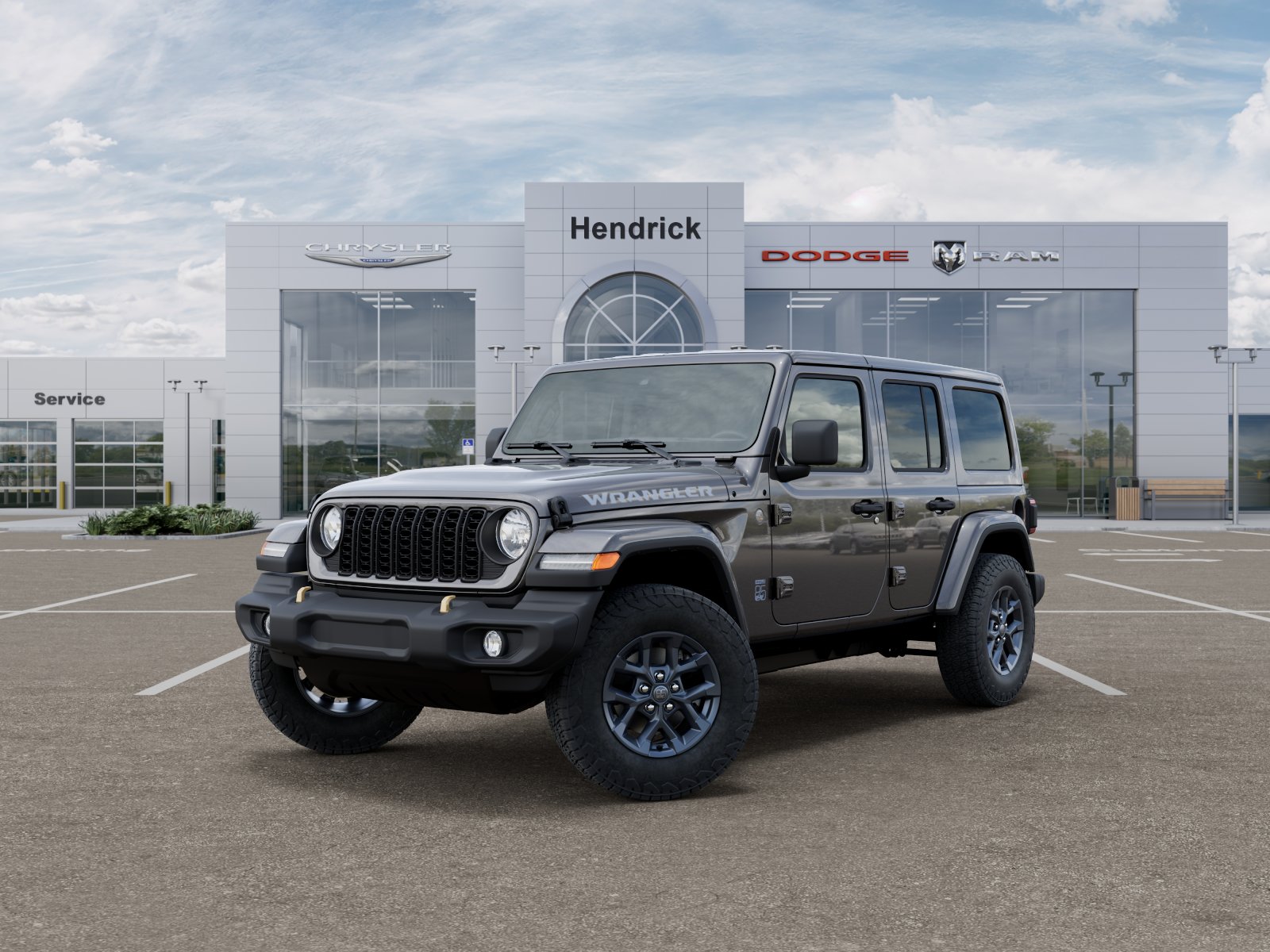 New 2026 Granite Crystal Metallic Clear-Coat Exterior Paint Jeep 85th Anniversary image 37