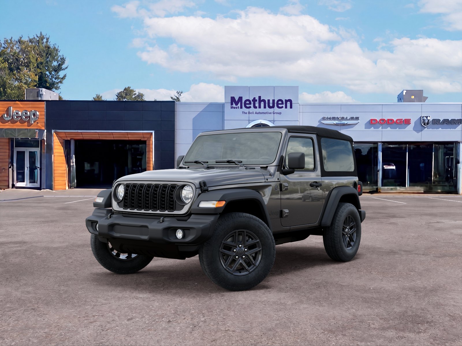 New 2026 Granite Crystal Metallic Clearcoat Jeep Sport S image 16