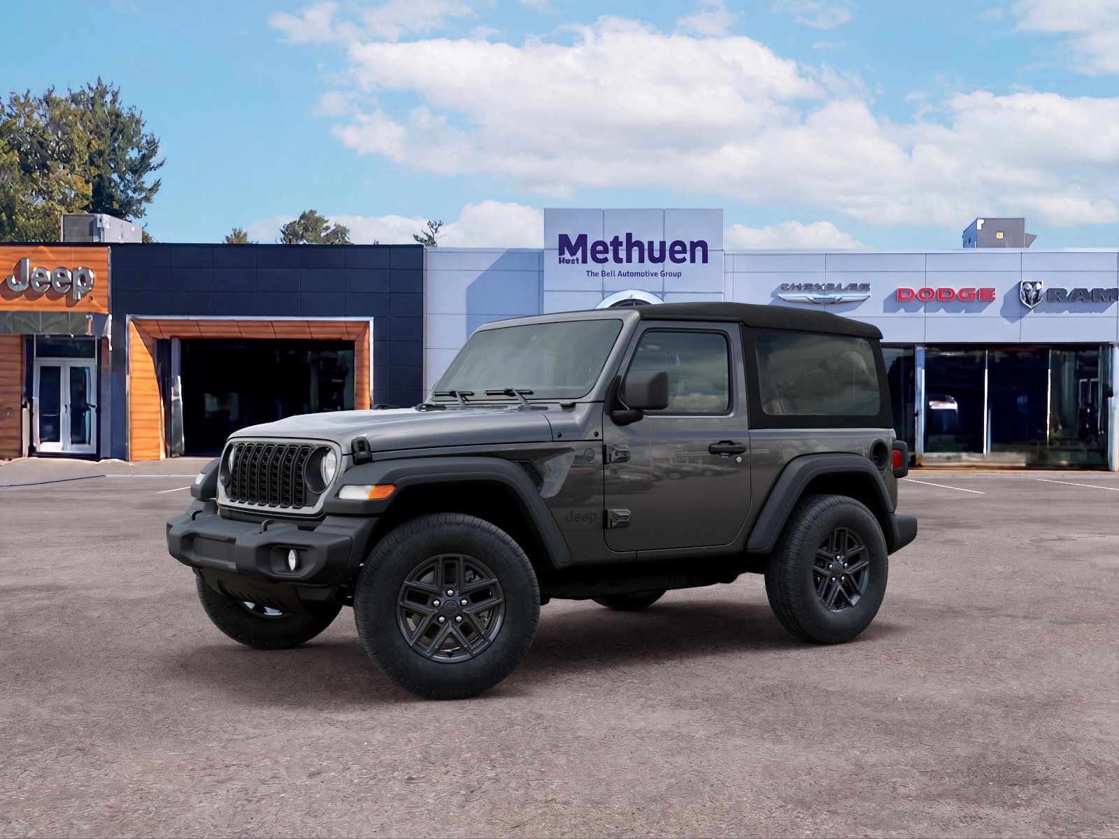 New 2026 Granite Crystal Metallic Clearcoat Jeep Sport S image 17