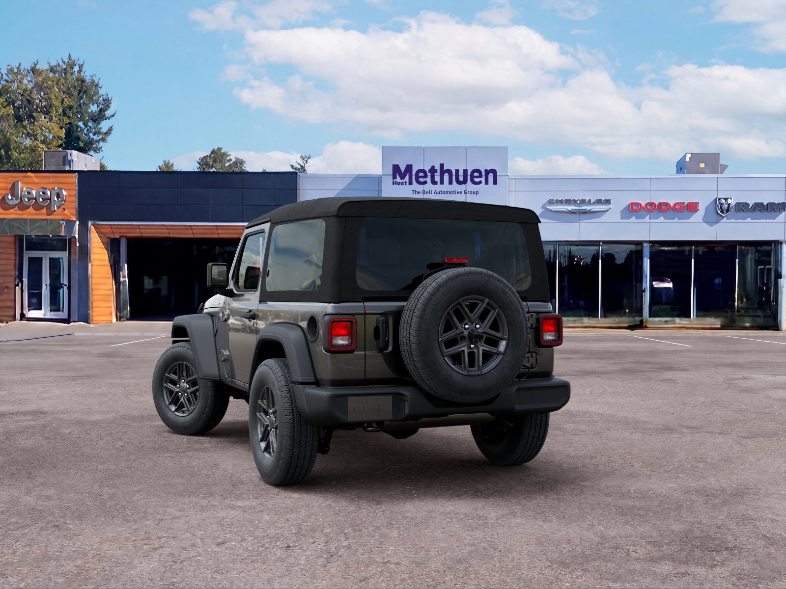 New 2026 Granite Crystal Metallic Clearcoat Jeep Sport S image 18