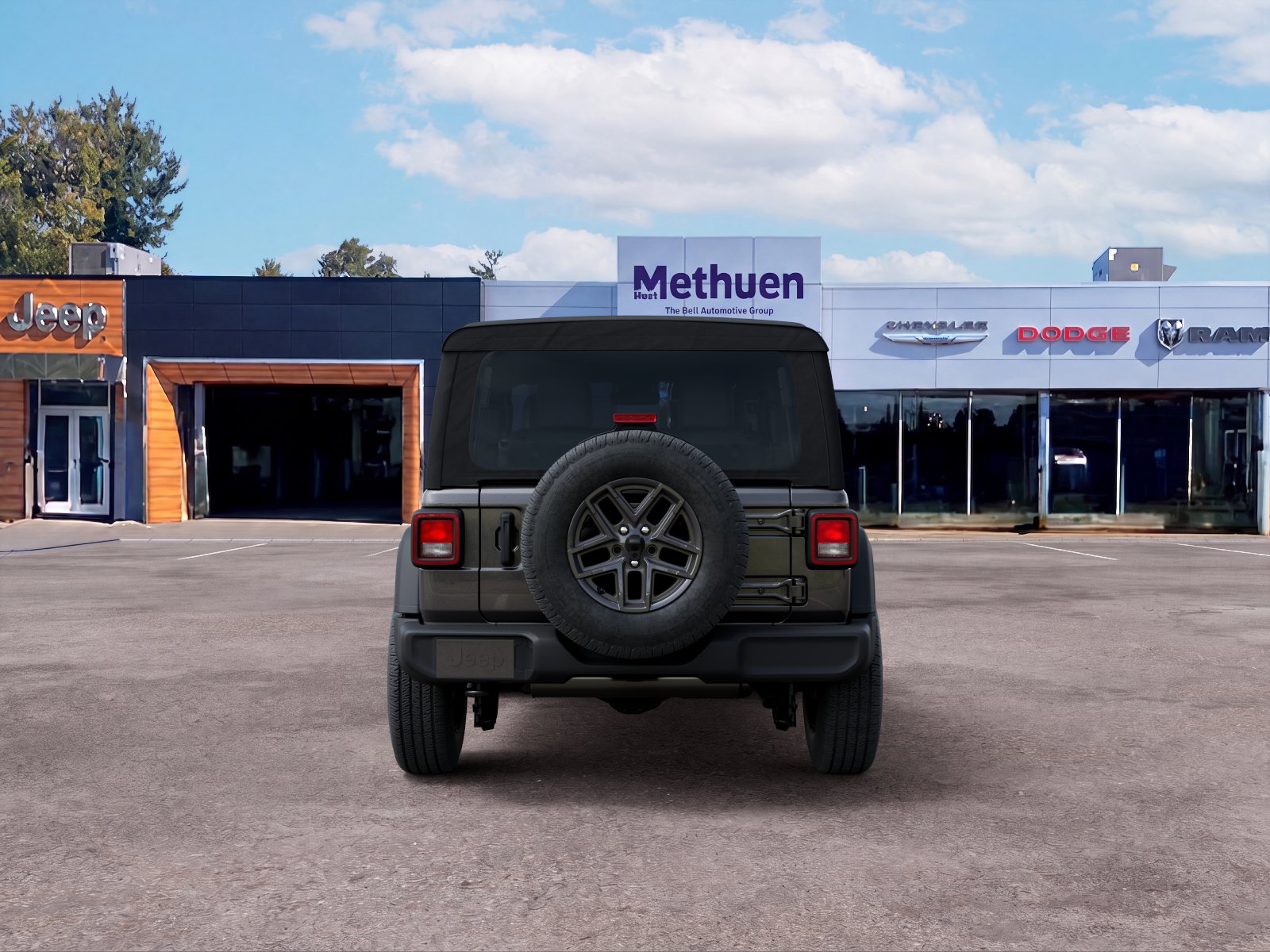 New 2026 Granite Crystal Metallic Clearcoat Jeep Sport S image 22