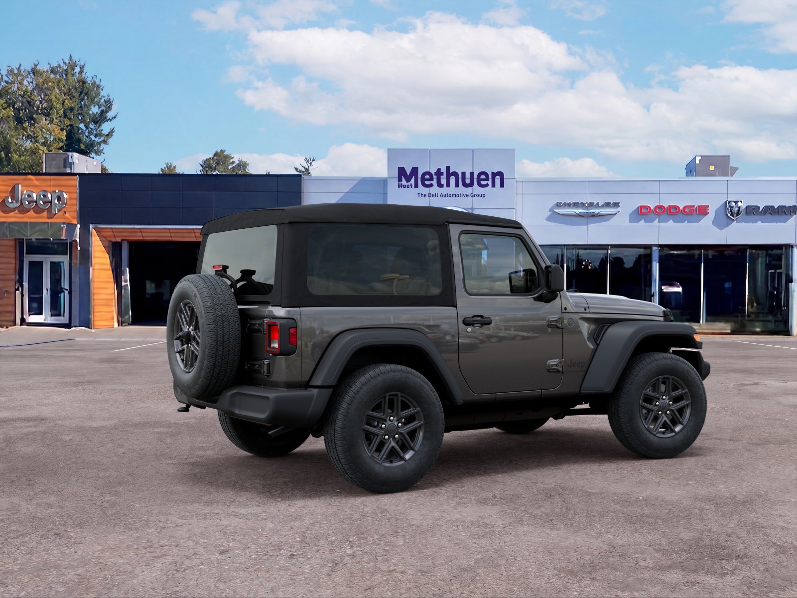 New 2026 Granite Crystal Metallic Clearcoat Jeep Sport S image 19