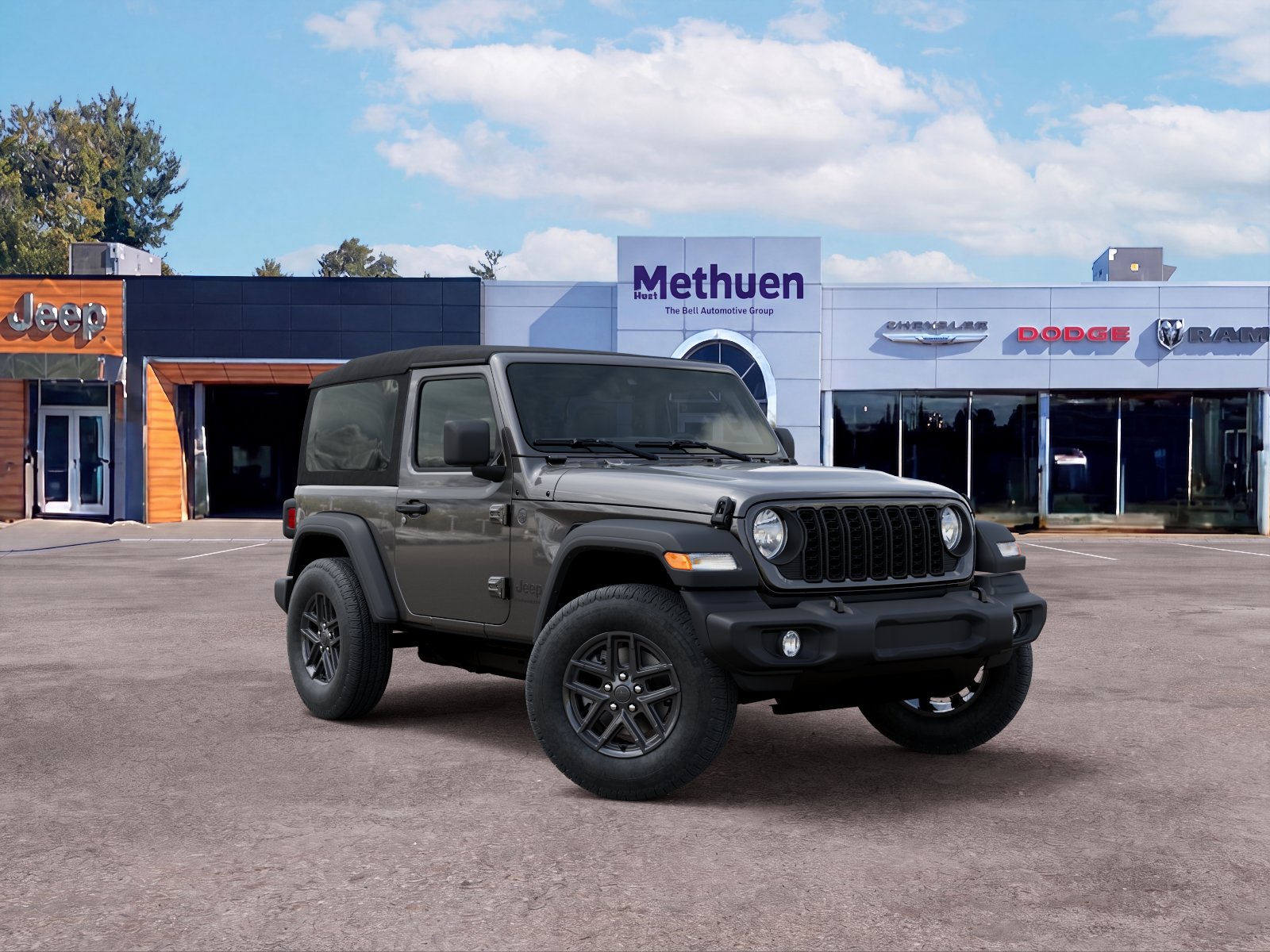 New 2026 Granite Crystal Metallic Clearcoat Jeep Sport S image 20
