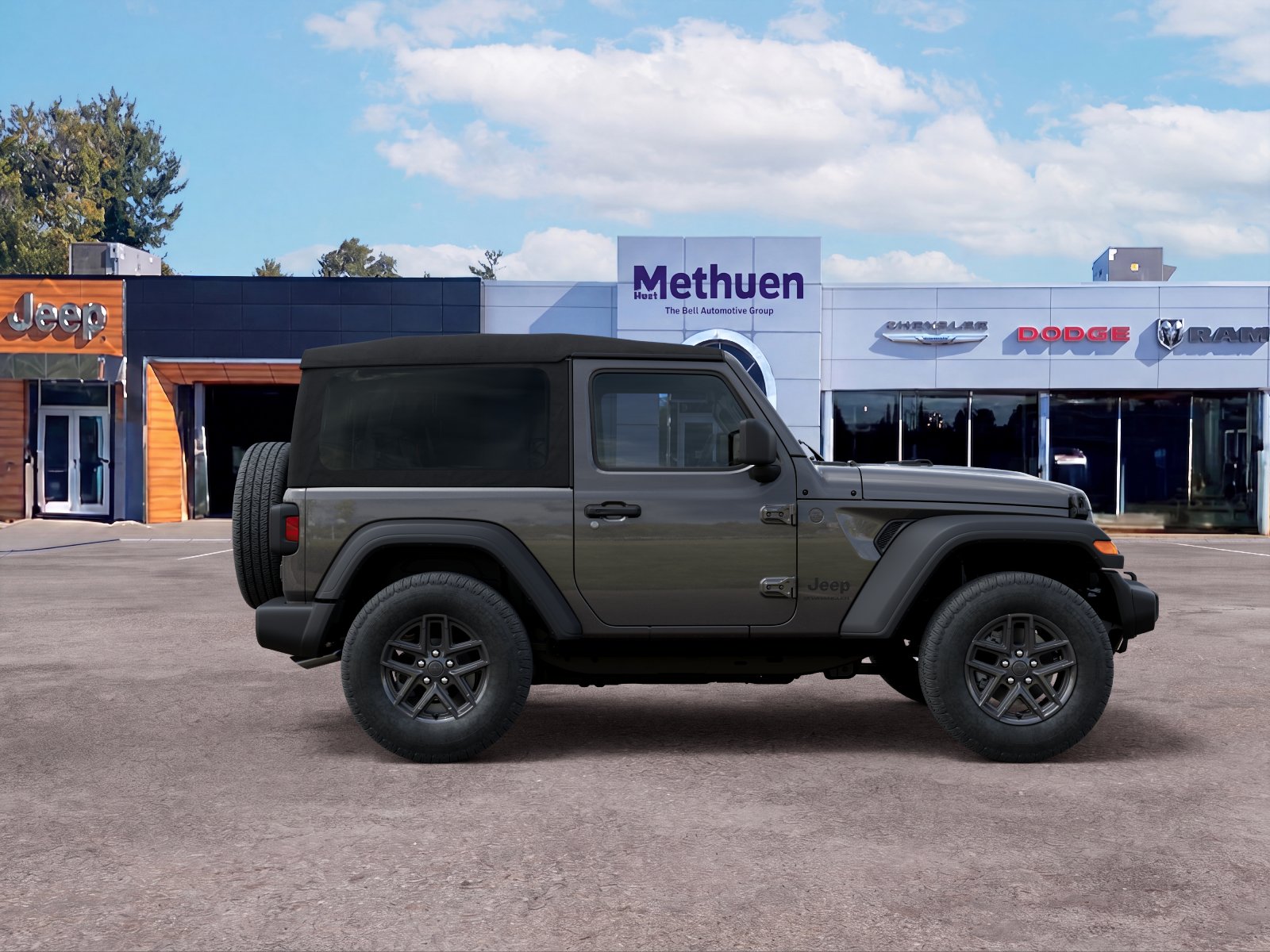 New 2026 Granite Crystal Metallic Clearcoat Jeep Sport S image 36