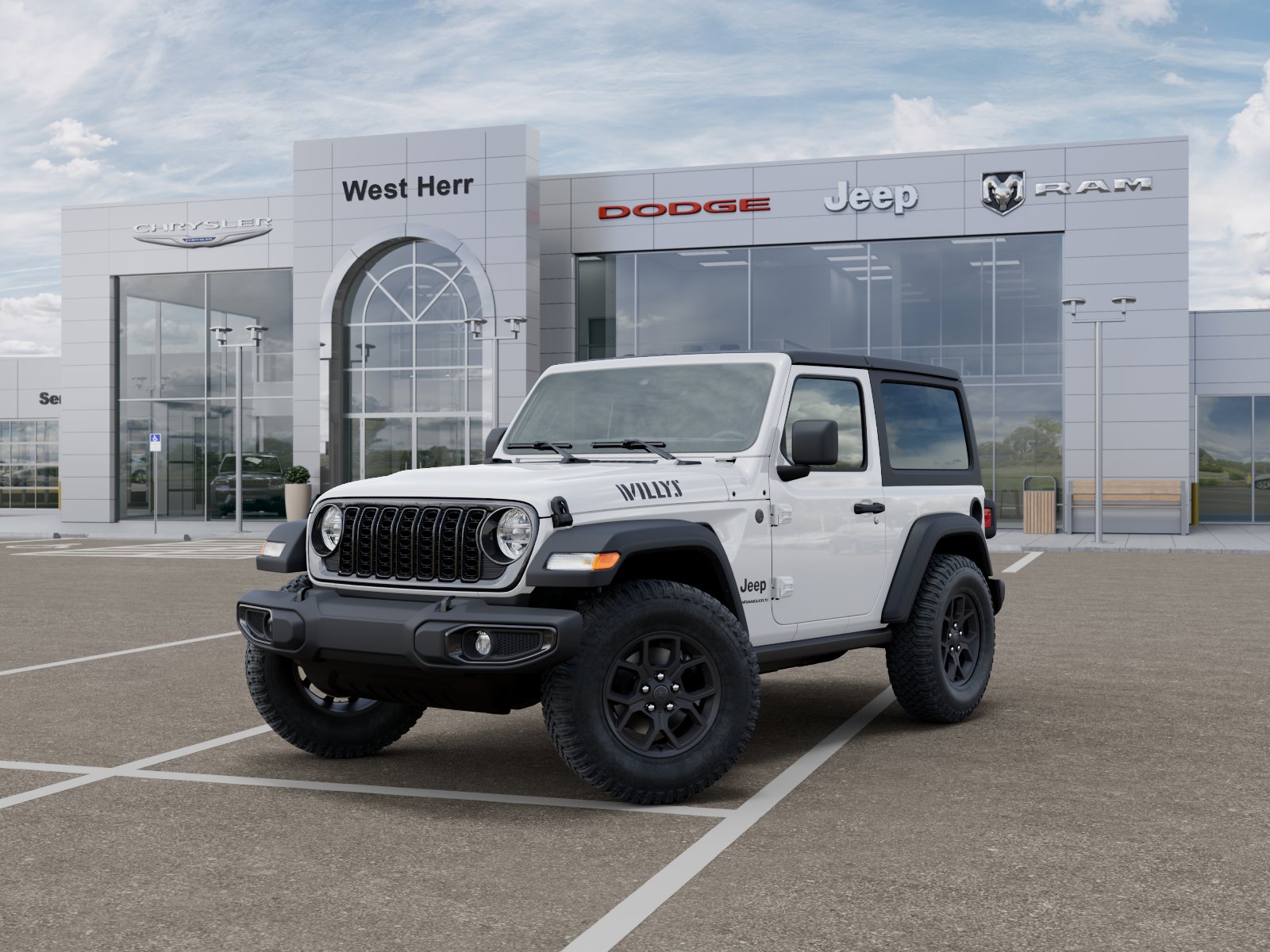 New 2026 Jeep Wrangler WRANGLER 2-DOOR WILLYS 2-door in #DRW260429