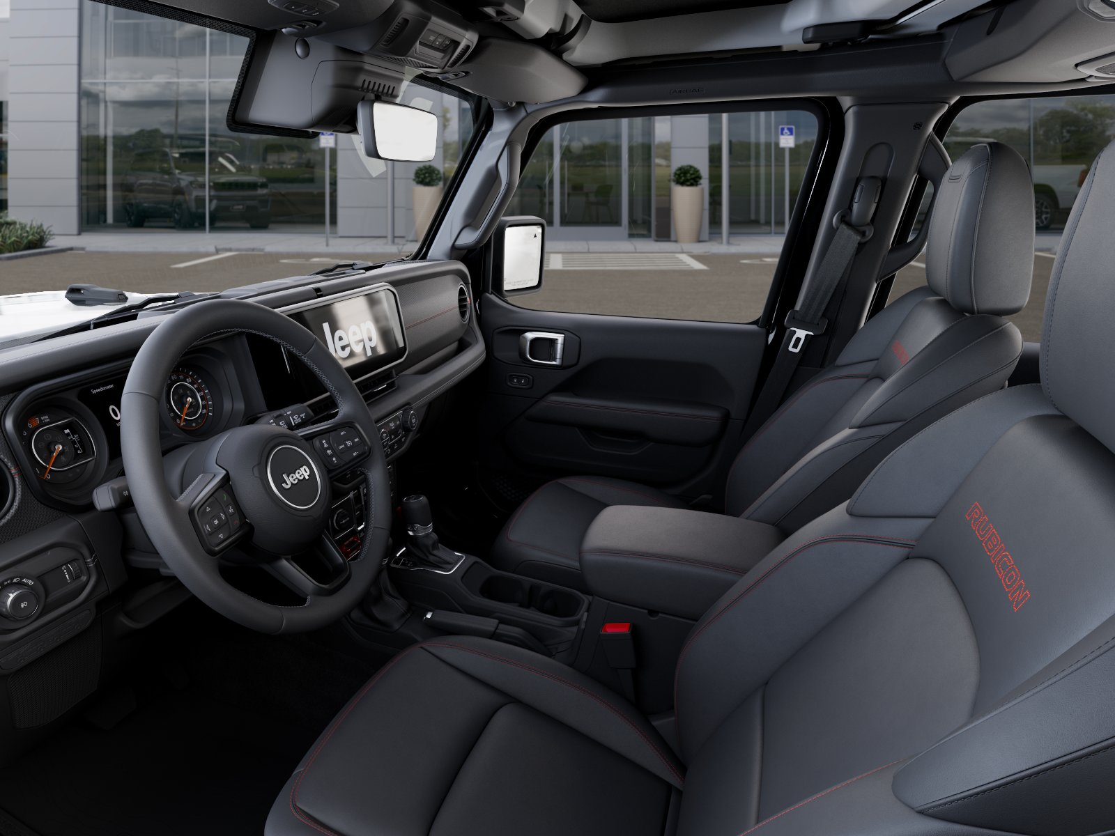 New 2026 Black Clearcoat Jeep Rubicon X image 48