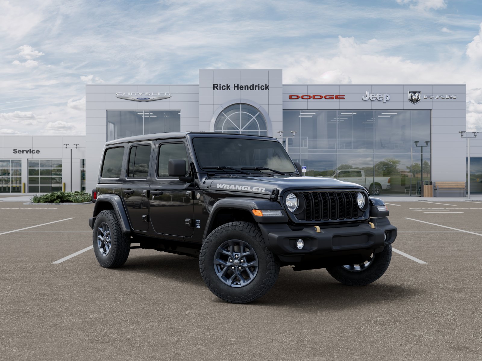 New 2026 Black Clear-Coat Exterior Paint Jeep 85th Anniversary image 43