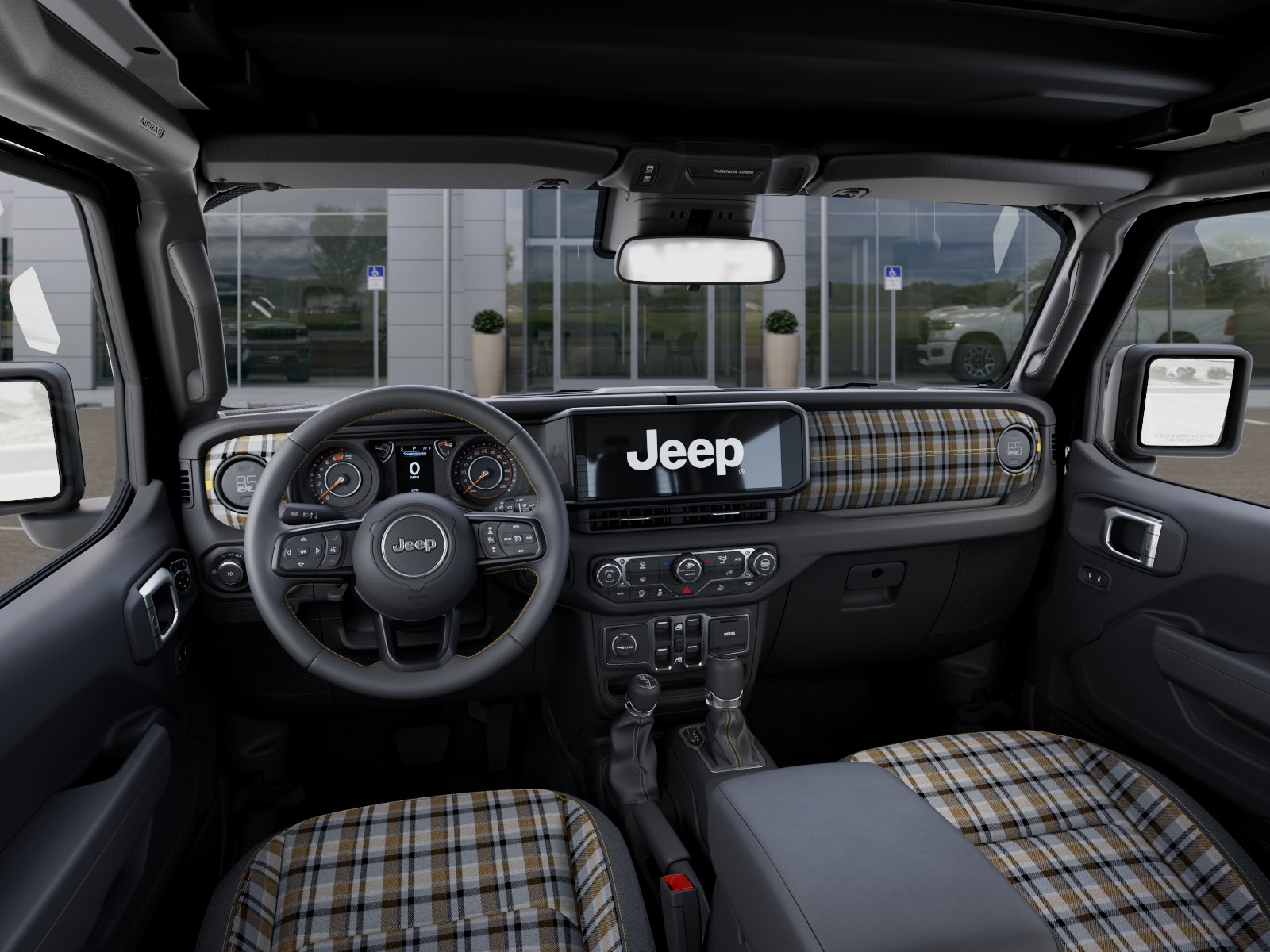 New 2026 Black Clear-Coat Exterior Paint Jeep 85th Anniversary image 56