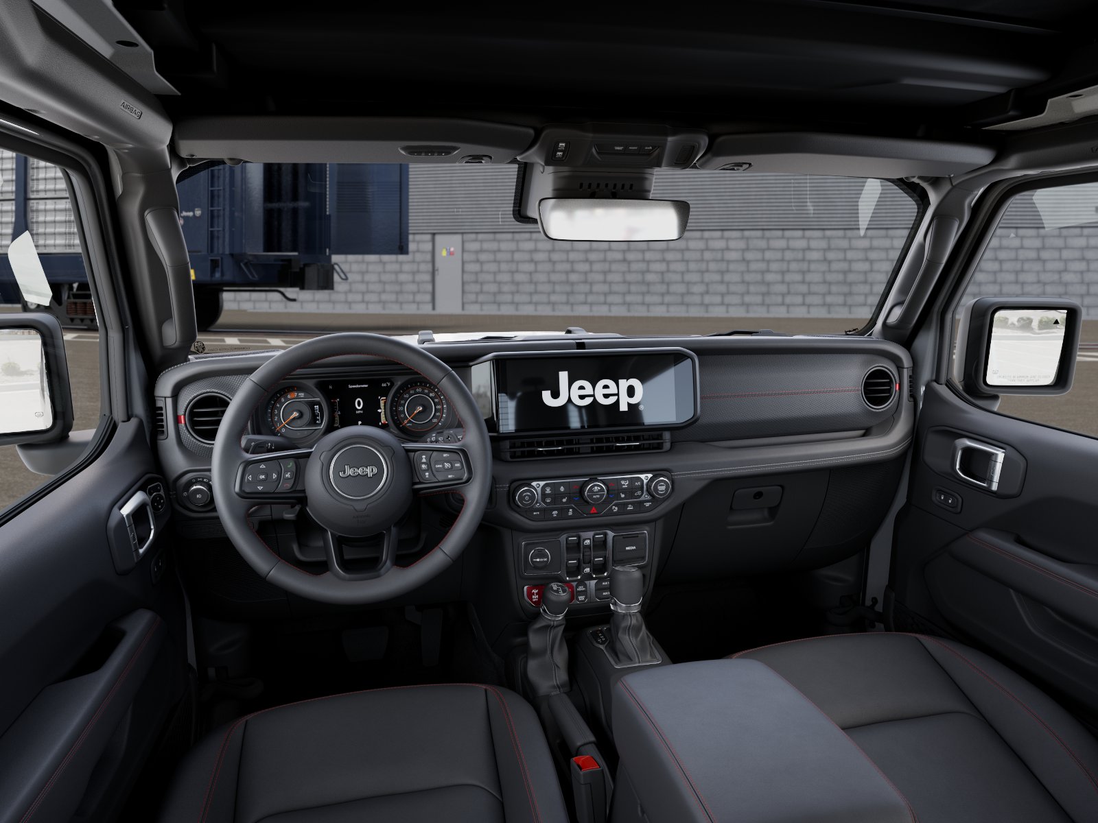 New 2026 Bright White Clear-Coat Exterior Paint Jeep Rubicon 392 image 14