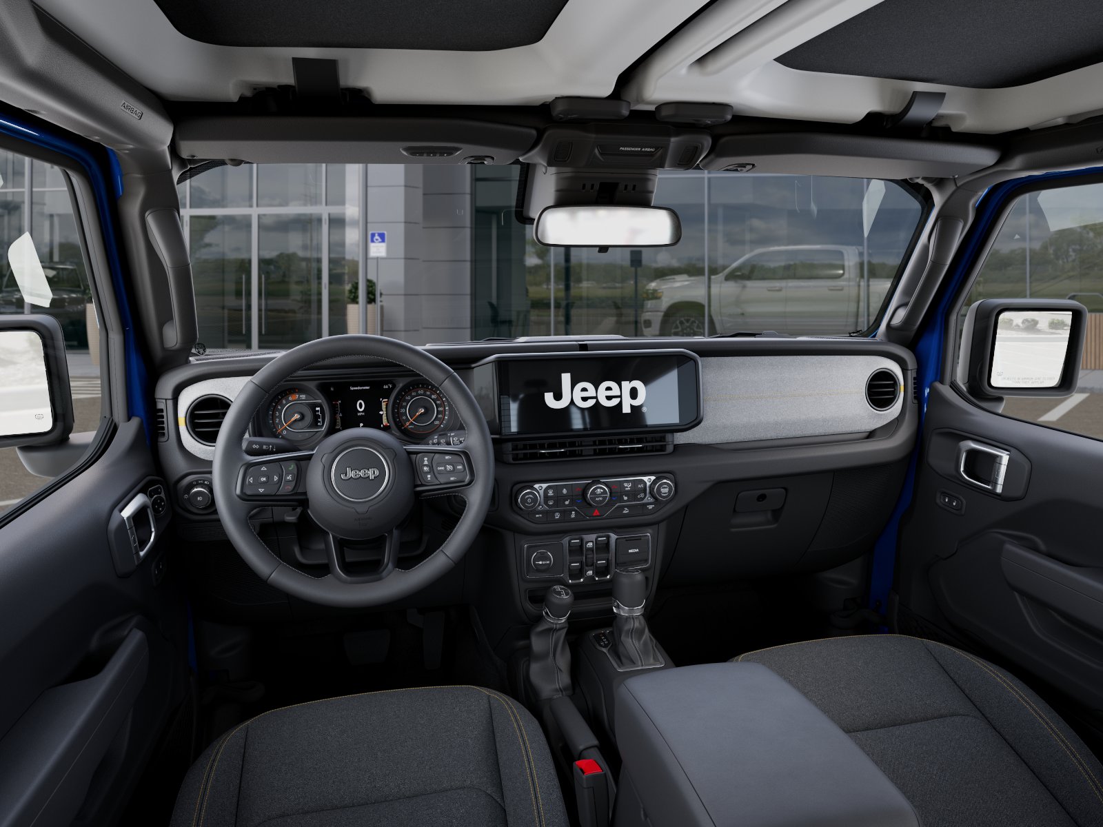 New 2026 Hydro Blue Pearl-Coat Exterior Paint Jeep Sport S image 26