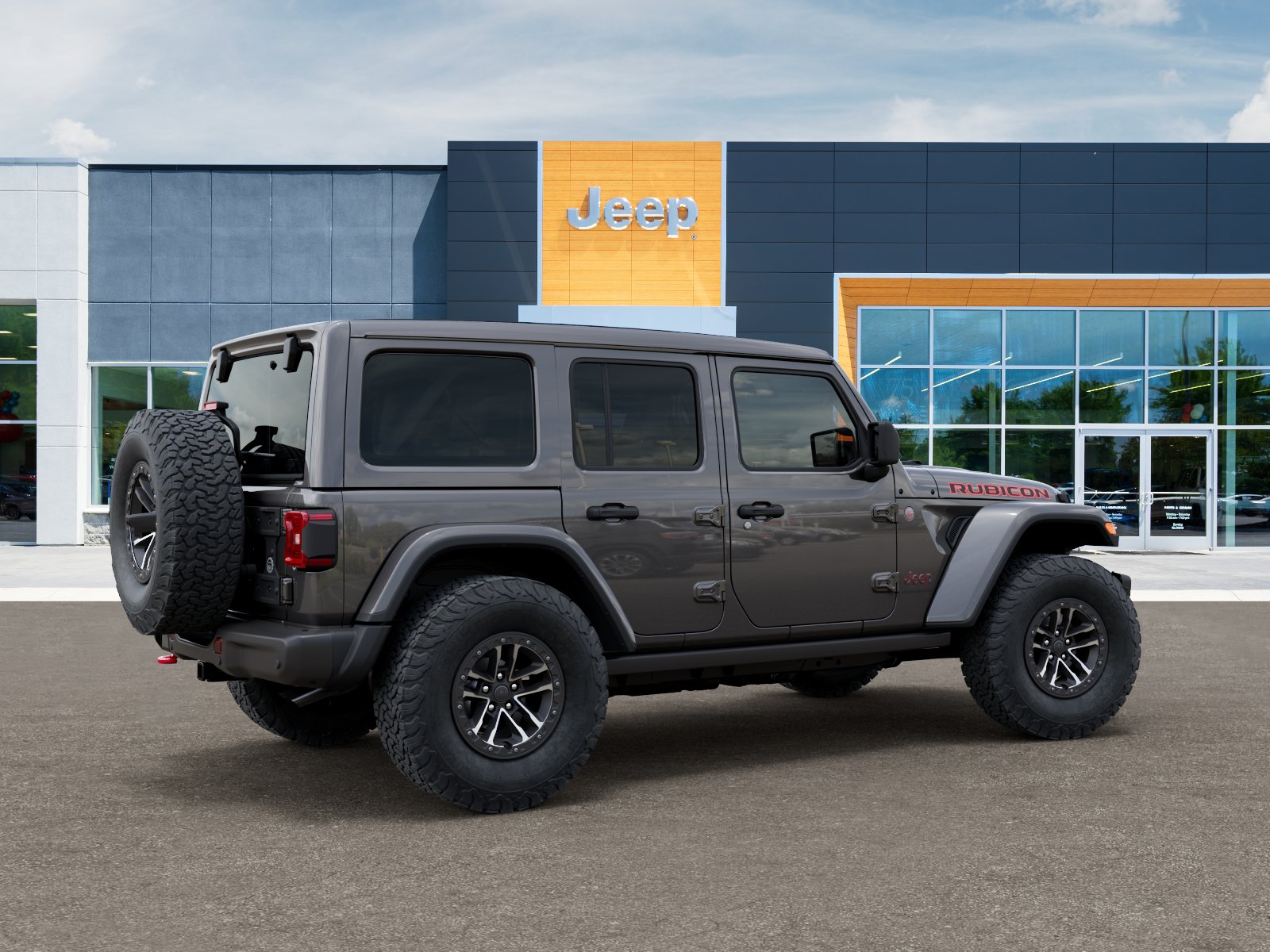 New 2026 Granite Crystal Metallic Clearcoat Jeep Rubicon X image 30
