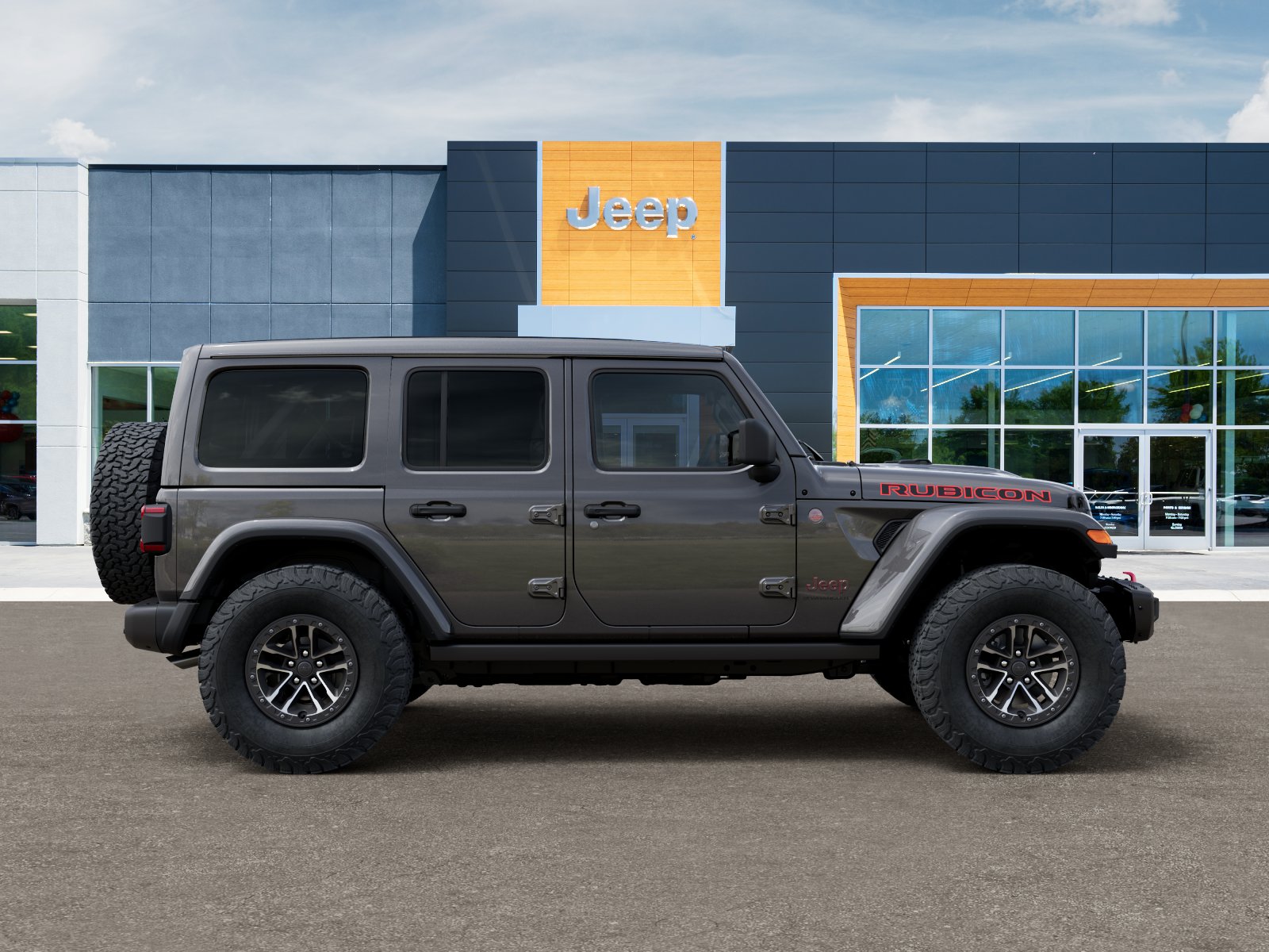 New 2026 Granite Crystal Metallic Clearcoat Jeep Rubicon X image 47