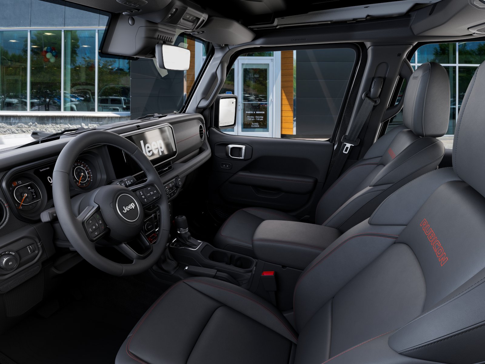 New 2026 Granite Crystal Metallic Clearcoat Jeep Rubicon X image 48