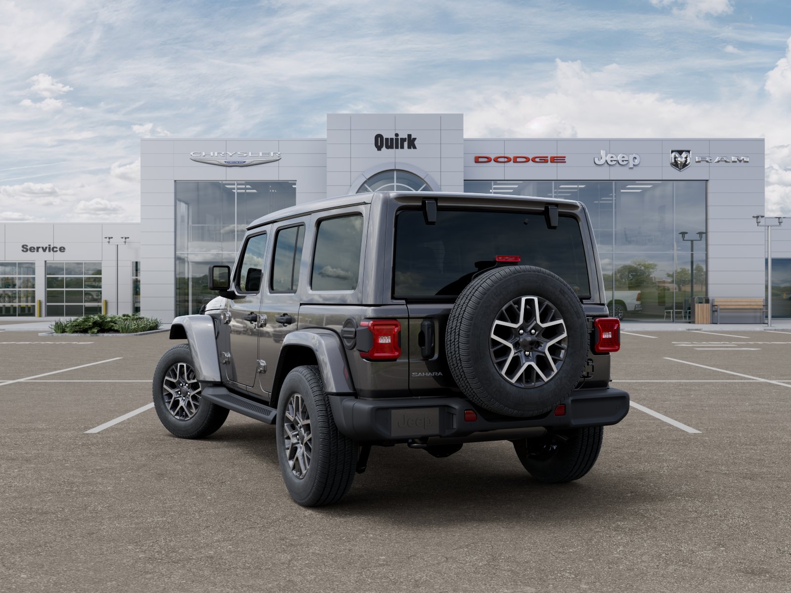 New 2026 Granite Crystal Metallic Clearcoat Jeep Sahara image 29