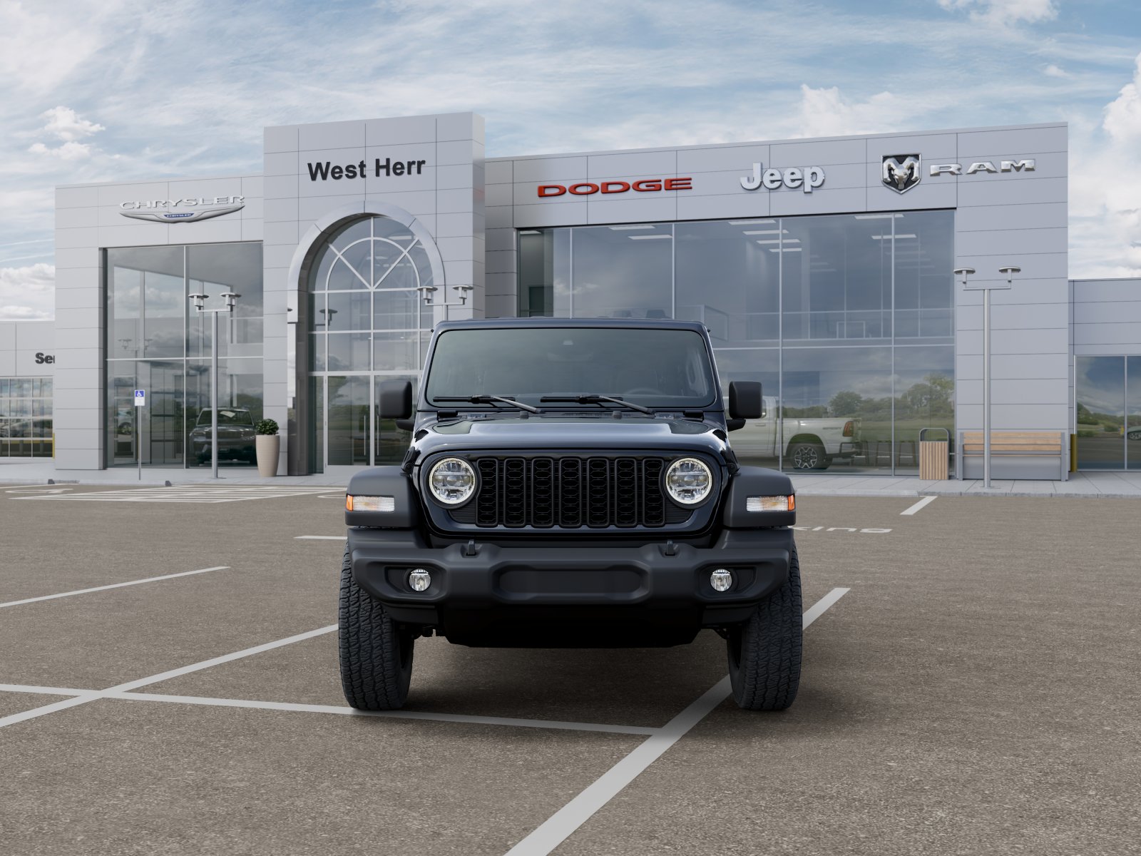 New 2026 Black Clear-Coat Exterior Paint Jeep Sport S image 18