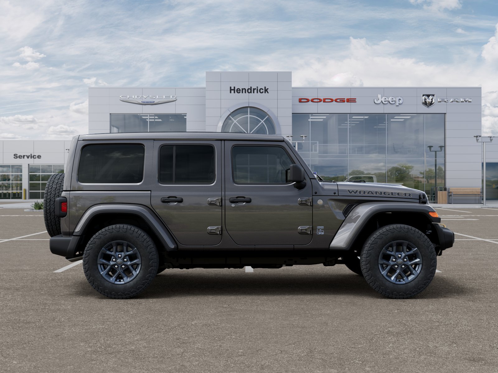 New 2026 Granite Crystal Metallic Clear-Coat Exterior Paint Jeep 85th Anniversary image 59