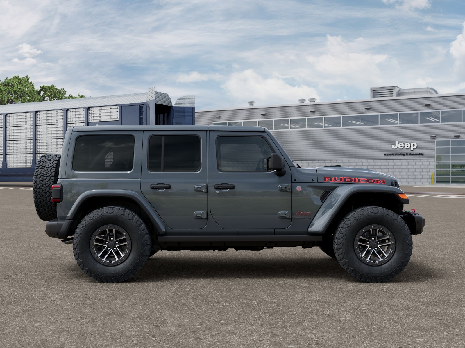 New 2026 Anvil Clear-Coat Exterior Paint Jeep Rubicon X image 47