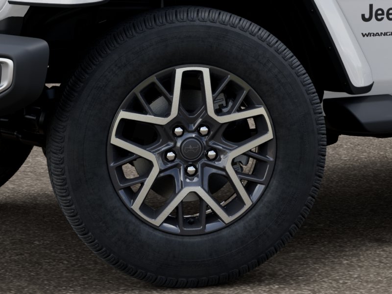 New 2026 Bright White Clear-Coat Exterior Paint Jeep Sahara image 8