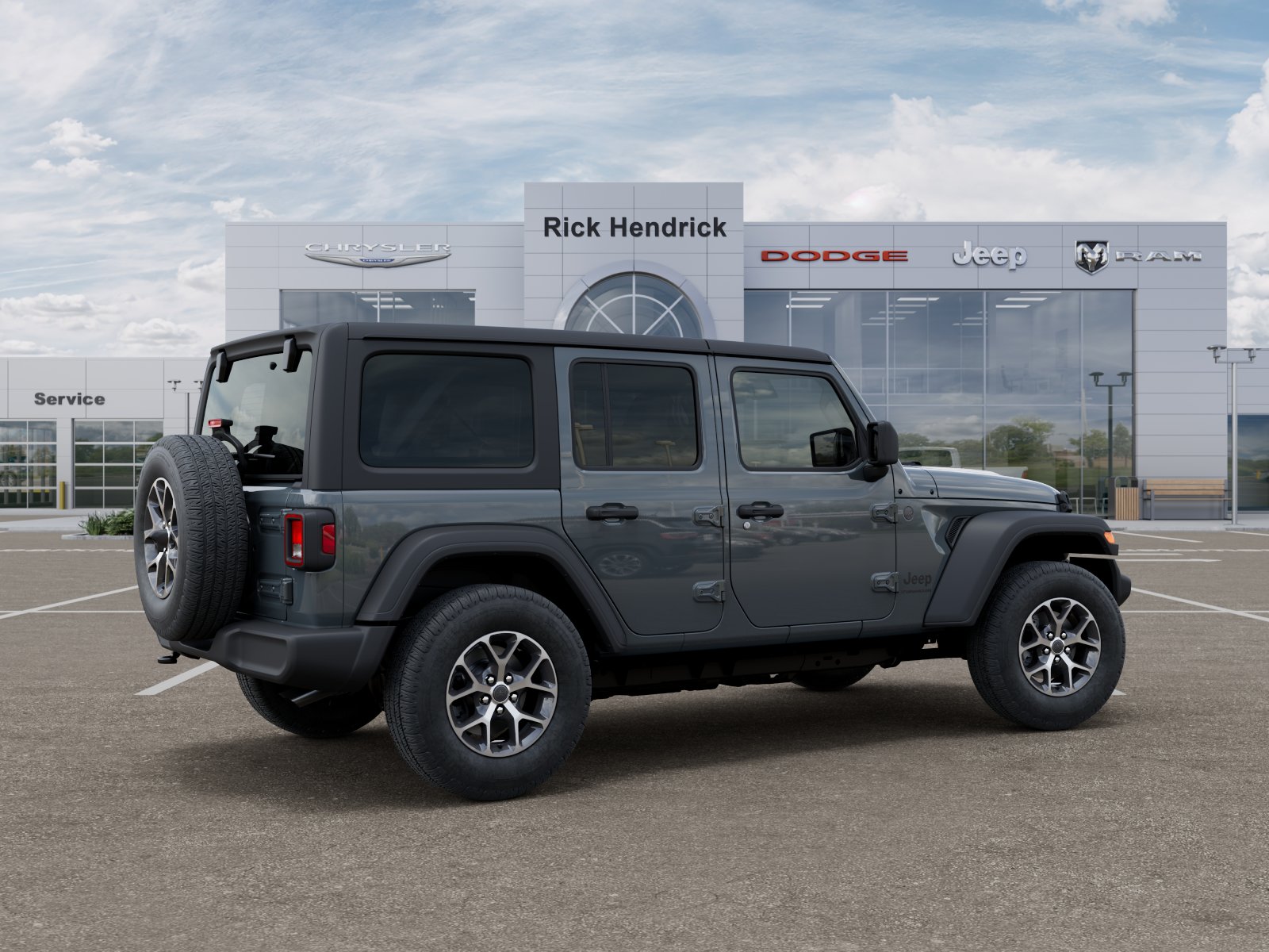 New 2026 Anvil Clear-Coat Exterior Paint Jeep Sport S image 38