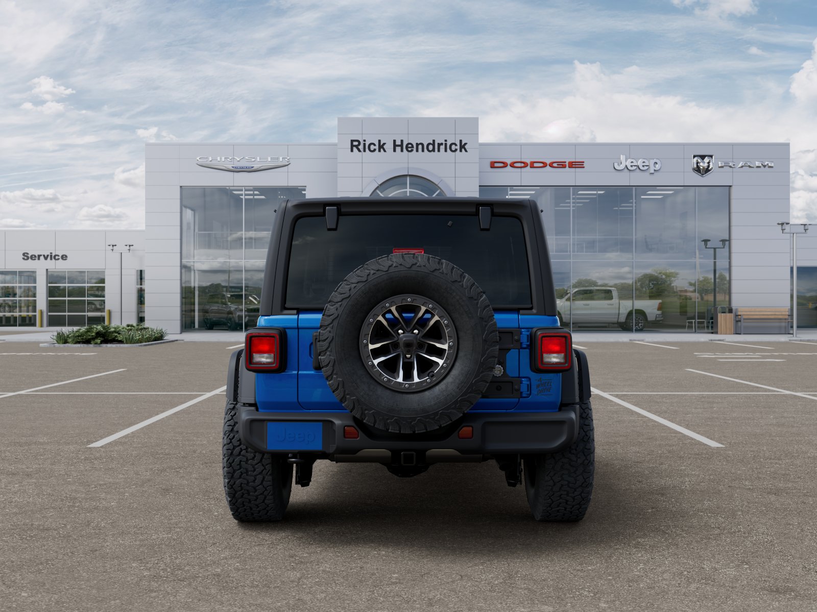 New 2026 Hydro Blue Pearl-Coat Exterior Paint Jeep Willys image 41