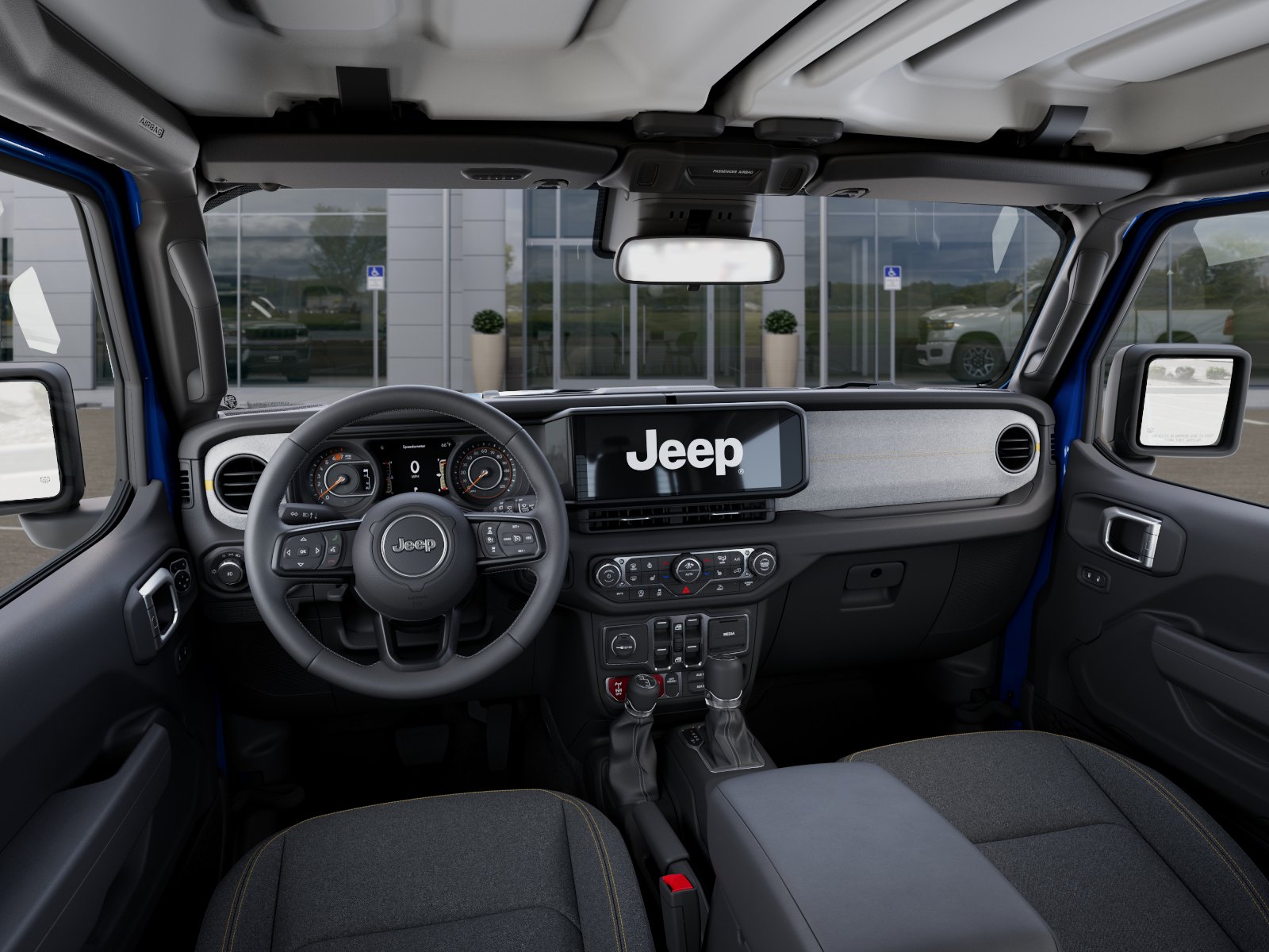 New 2026 Hydro Blue Pearl-Coat Exterior Paint Jeep Willys image 48