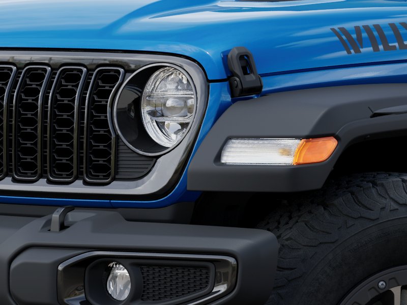 New 2026 Hydro Blue Pearl-Coat Exterior Paint Jeep Willys image 44