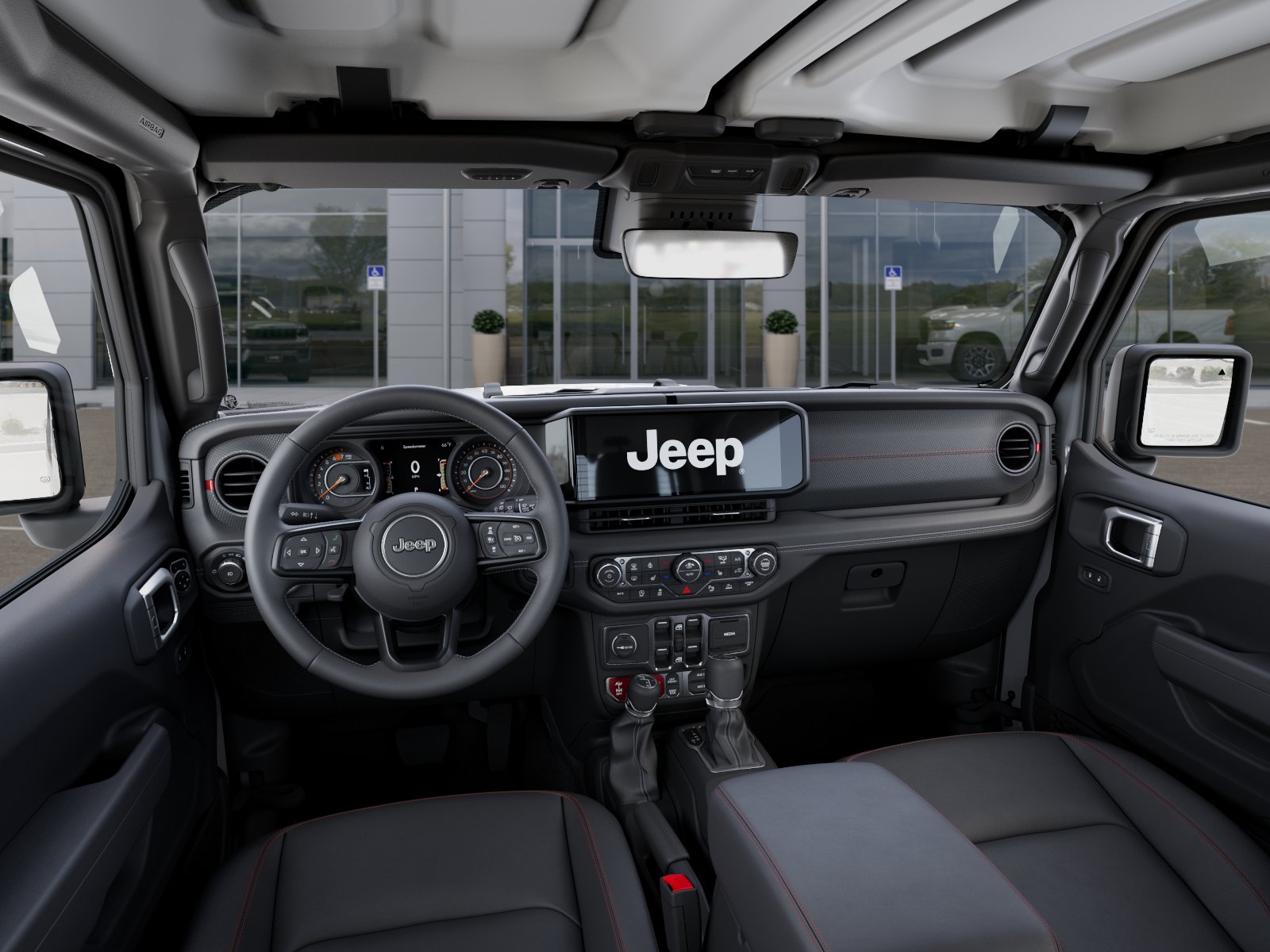New 2026 Bright White Clearcoat Jeep Rubicon image 40