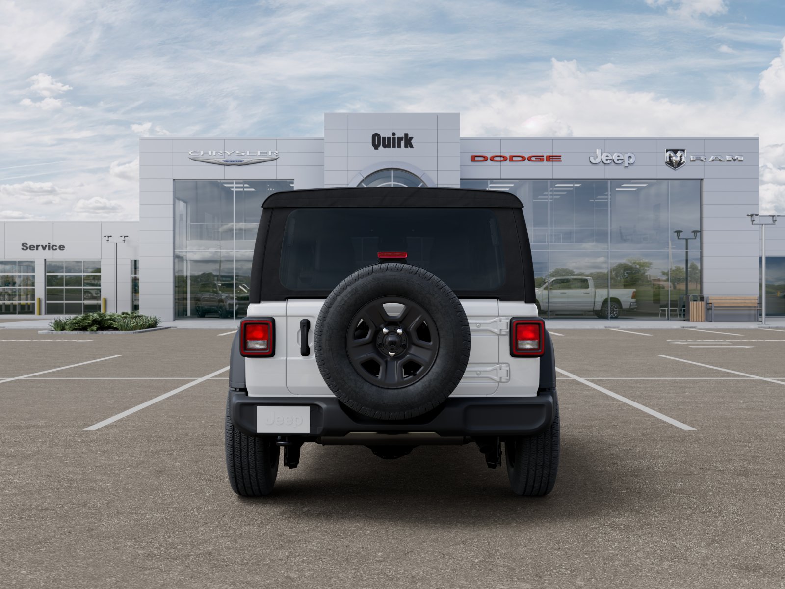 New 2026 Bright White Clearcoat Jeep Sport image 33