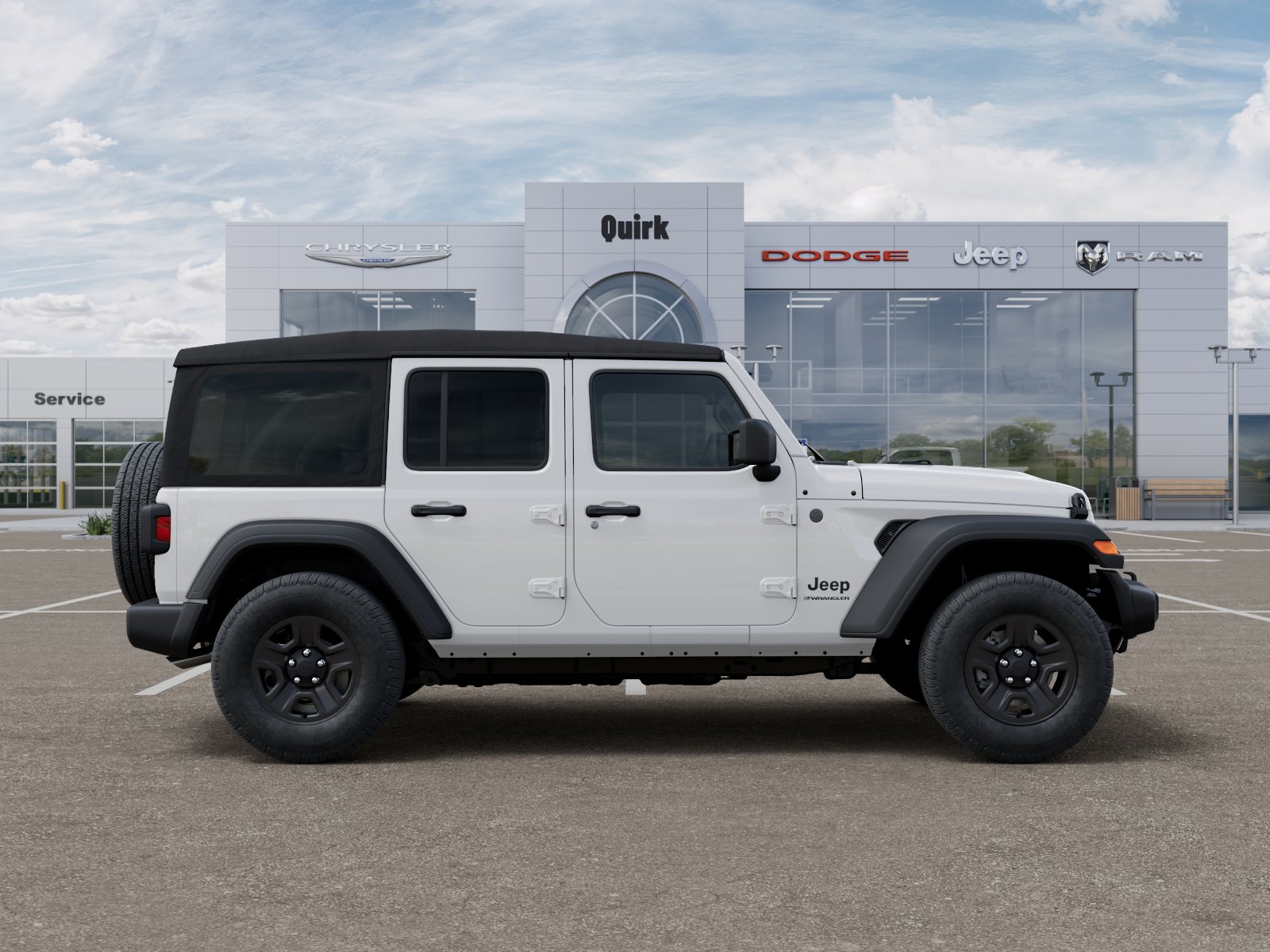 New 2026 Bright White Clearcoat Jeep Sport image 47