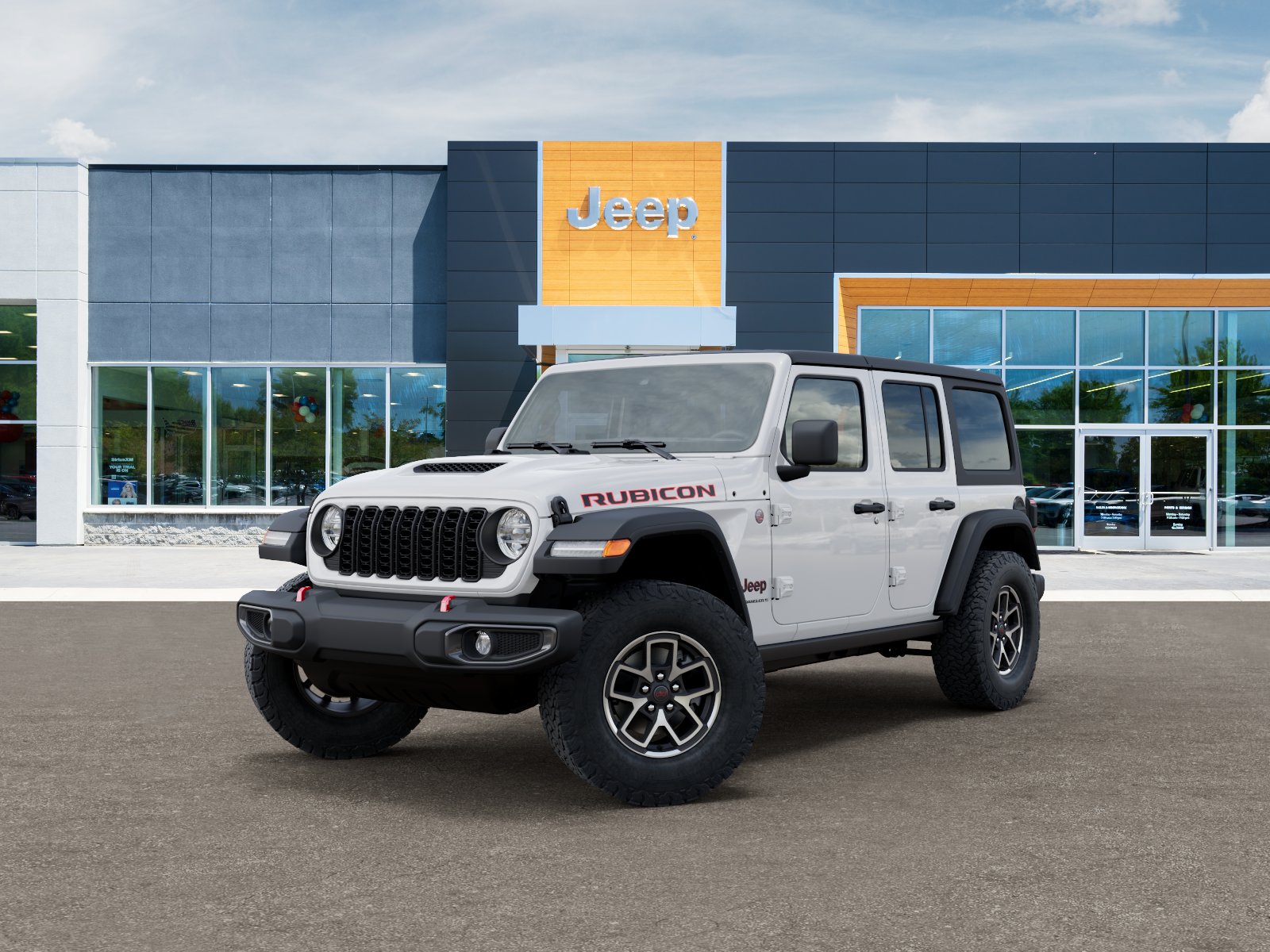New 2026 Bright White Clearcoat Jeep Rubicon image 27