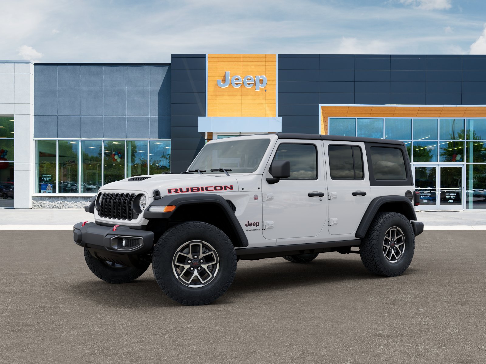New 2026 Bright White Clearcoat Jeep Rubicon image 28