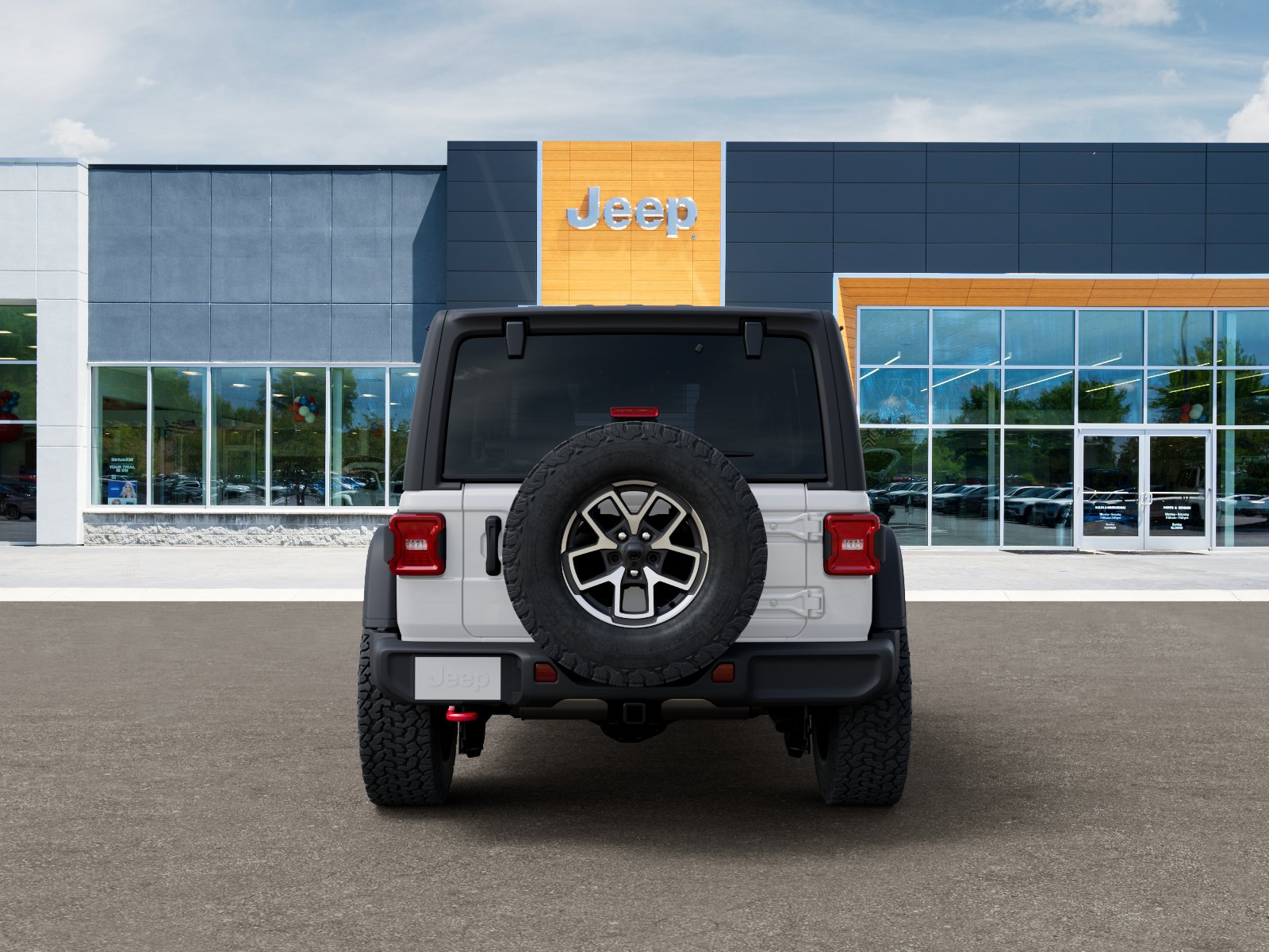 New 2026 Bright White Clearcoat Jeep Rubicon image 33