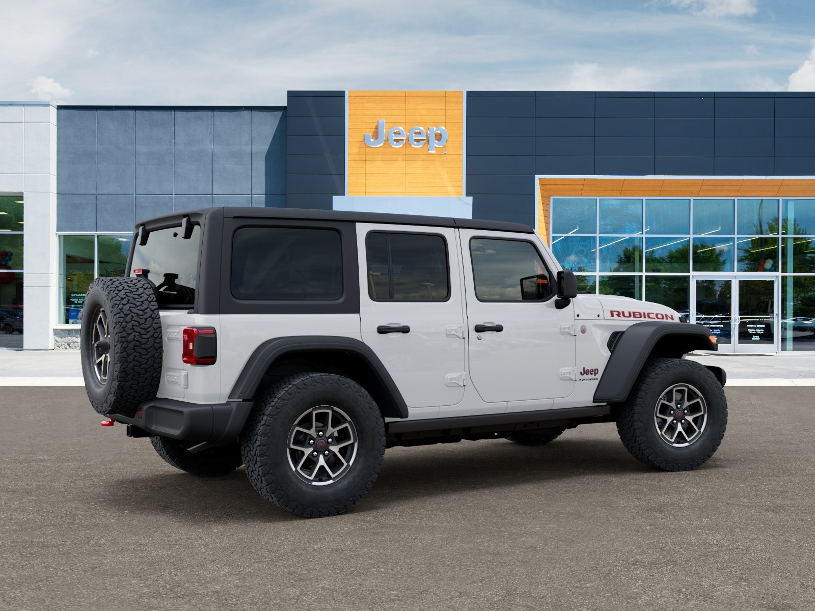 New 2026 Bright White Clearcoat Jeep Rubicon image 30