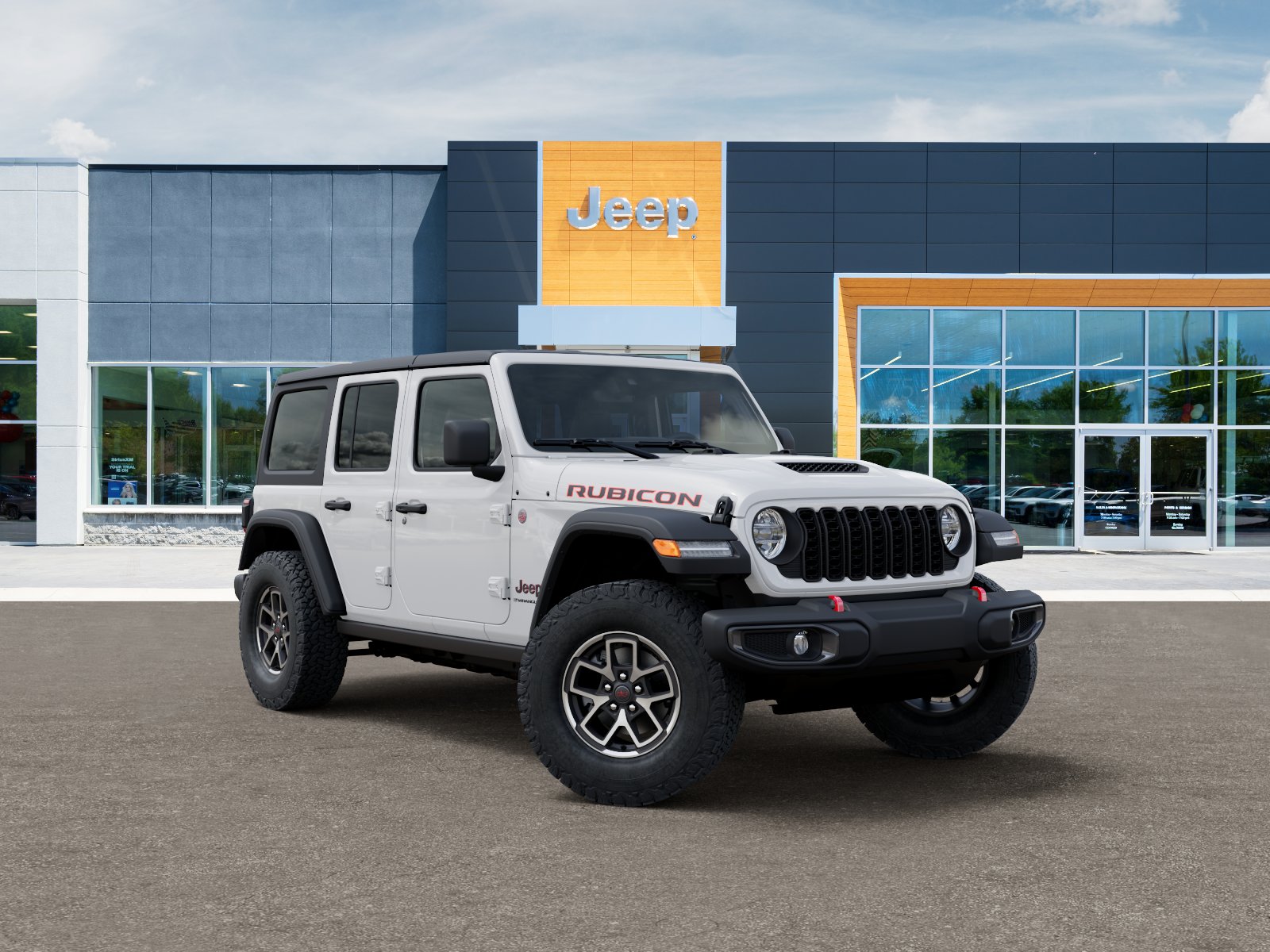 New 2026 Bright White Clearcoat Jeep Rubicon image 31