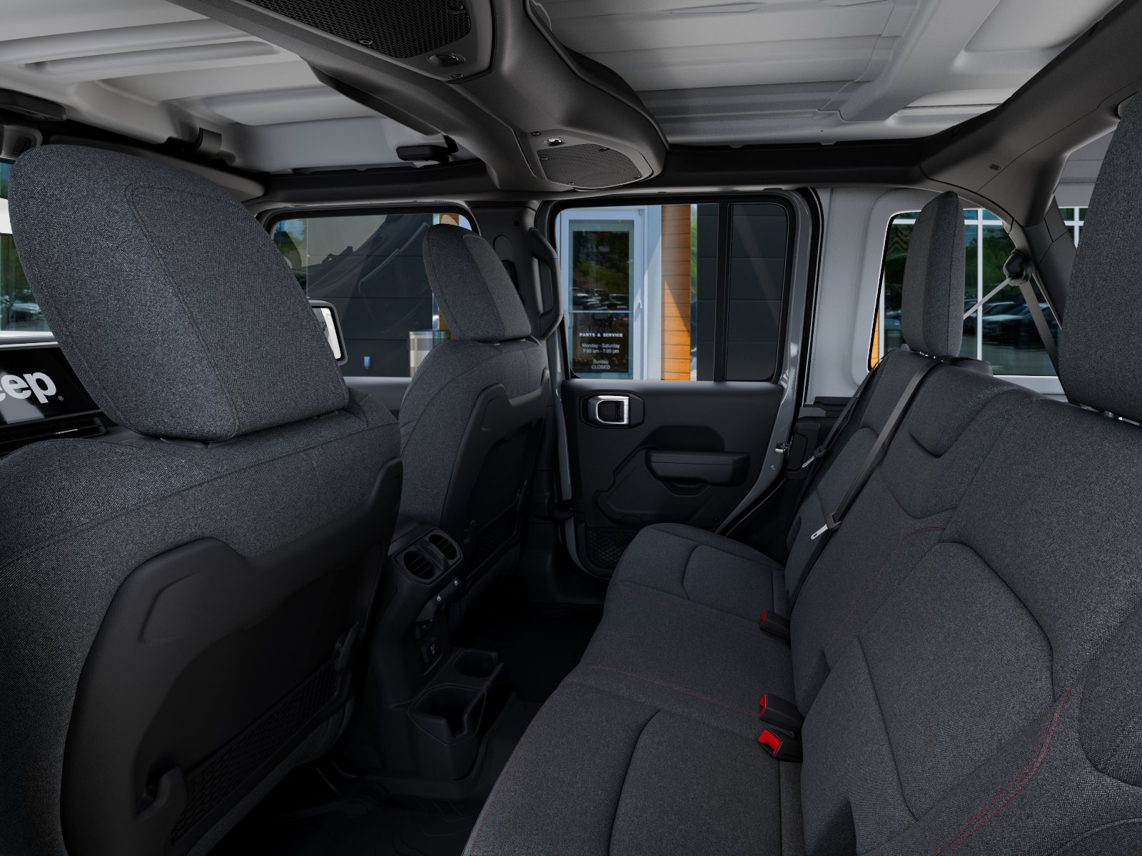 New 2026 Bright White Clearcoat Jeep Rubicon image 49